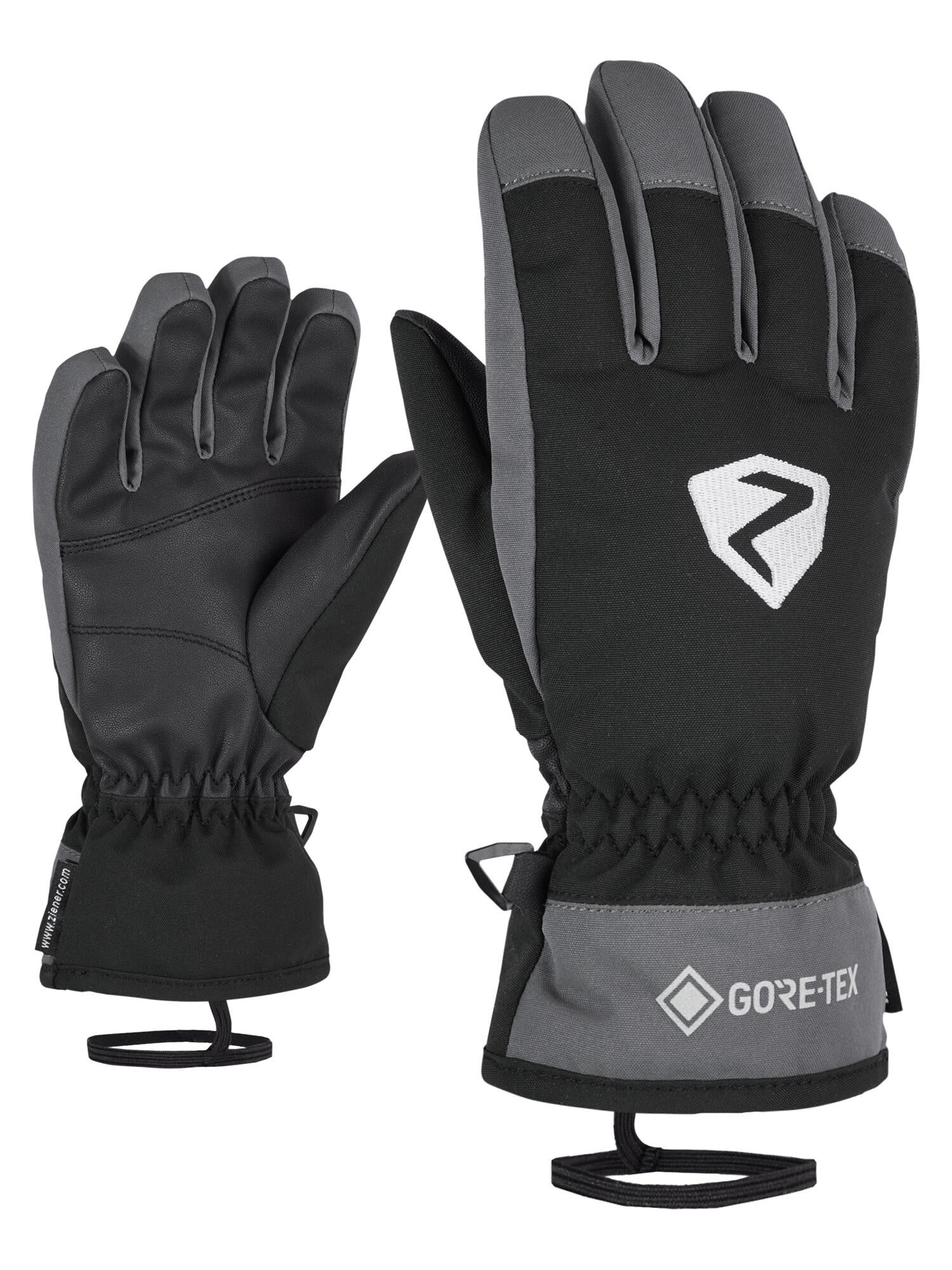 Ski Handschuhe - 12757-black.magnet - Schwarz | Silber