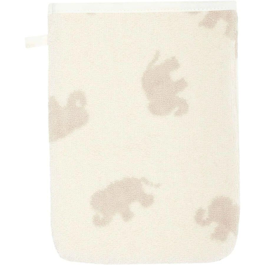 Waschlappen Steiff Teddy - 1001-CLOUD DANCER - Beige | Weiß