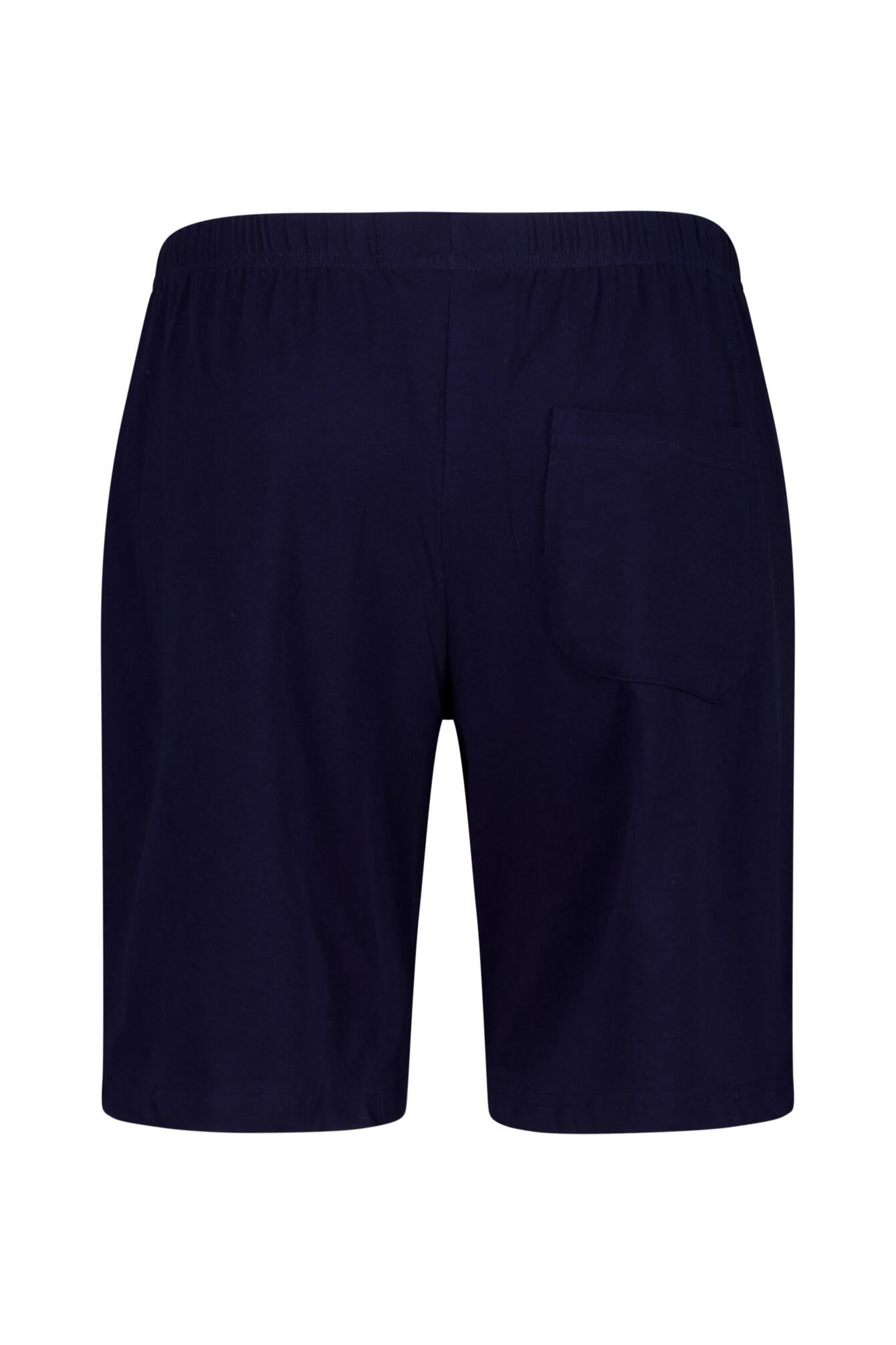 Schlafanzug Zweiteiler - 522-braun-mittel-Ringel - Blau
