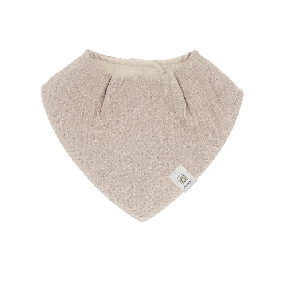 Lätzchen aus Baumwolle - 72 - Beige