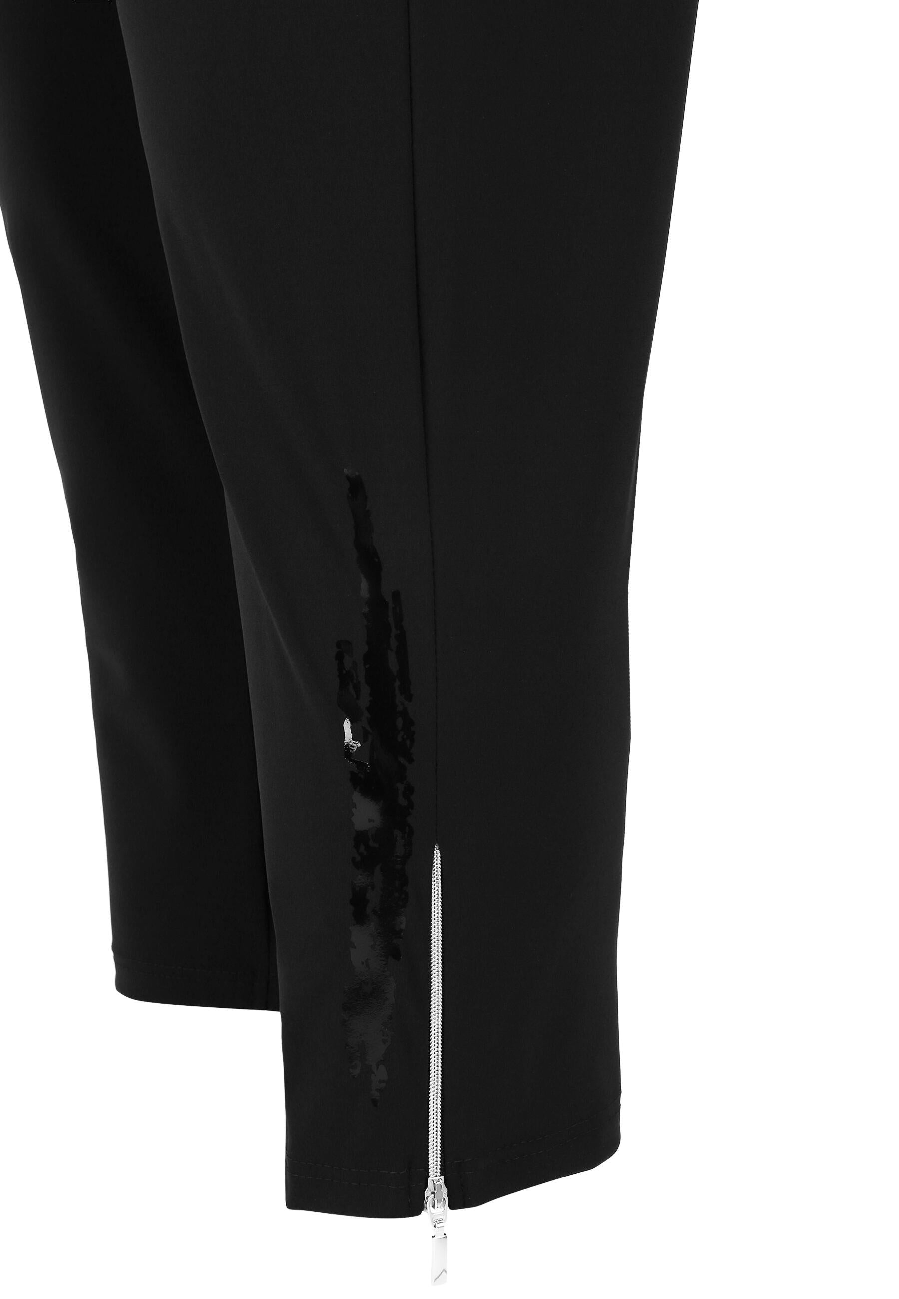 7/8 Schlupfhose Slim Fit - 99-Schwarz - Schwarz