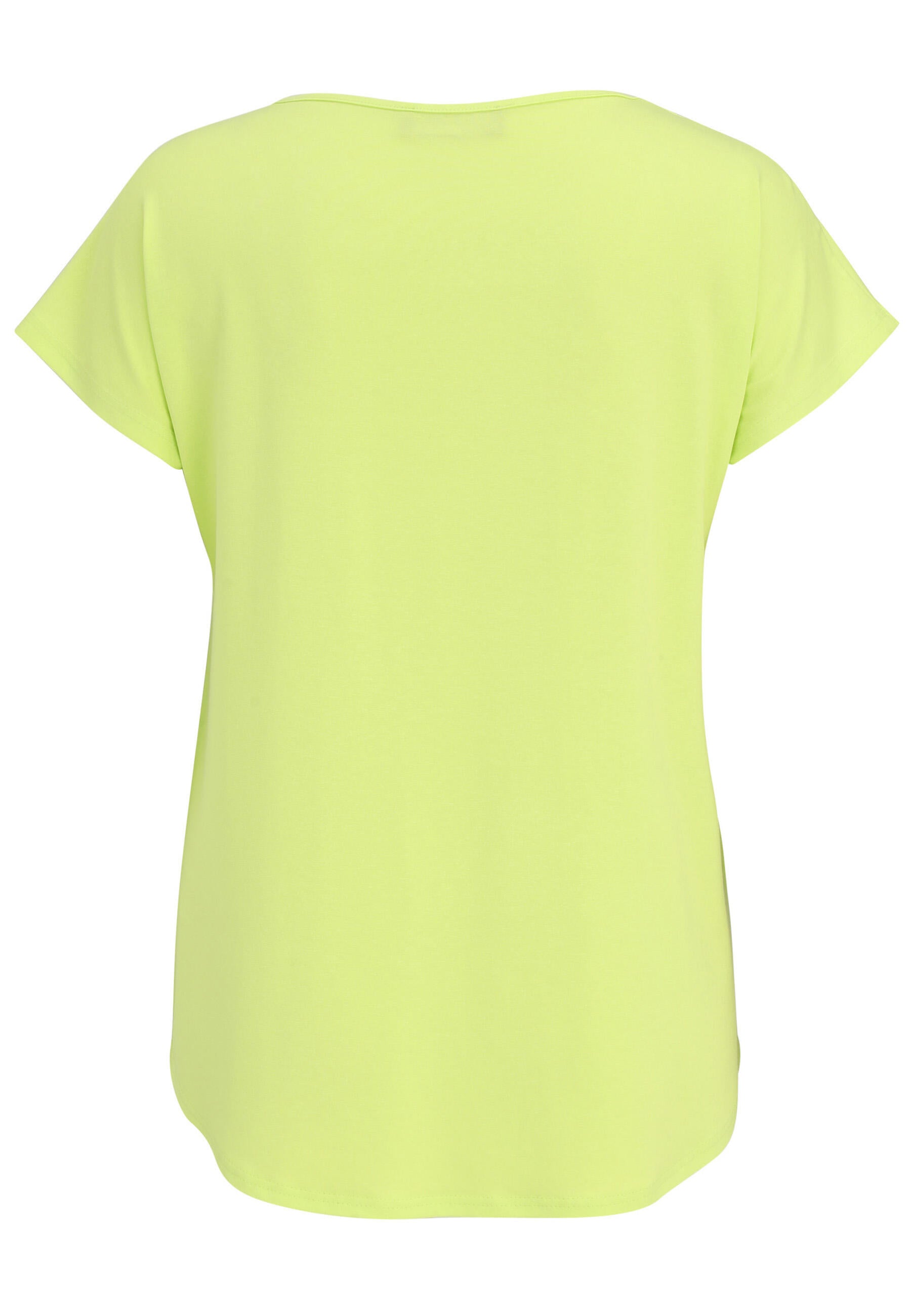 T-Shirt aus Viskose - 23-Lemon - Gelb