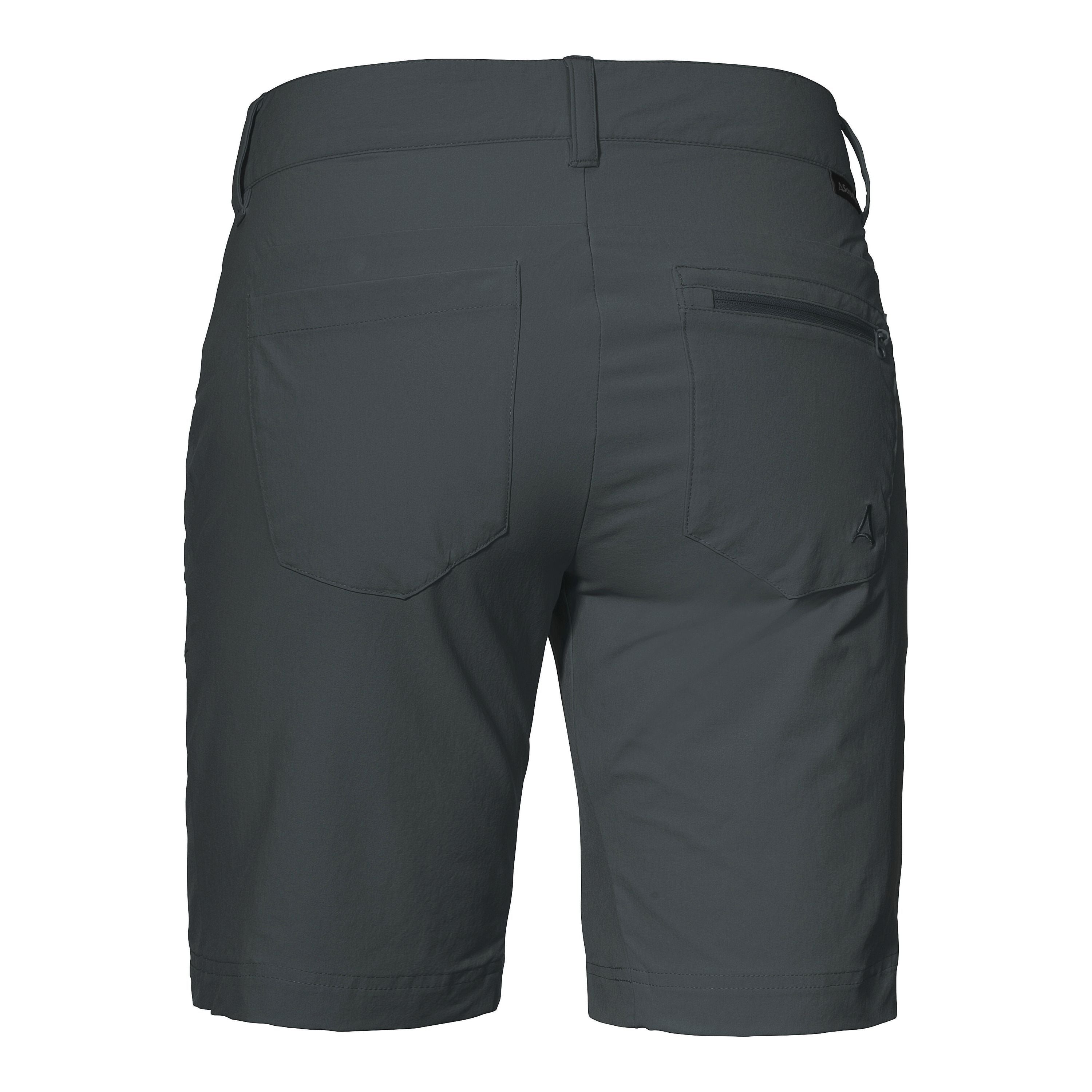 Funktionsshorts - 9830-asphalt - Grau