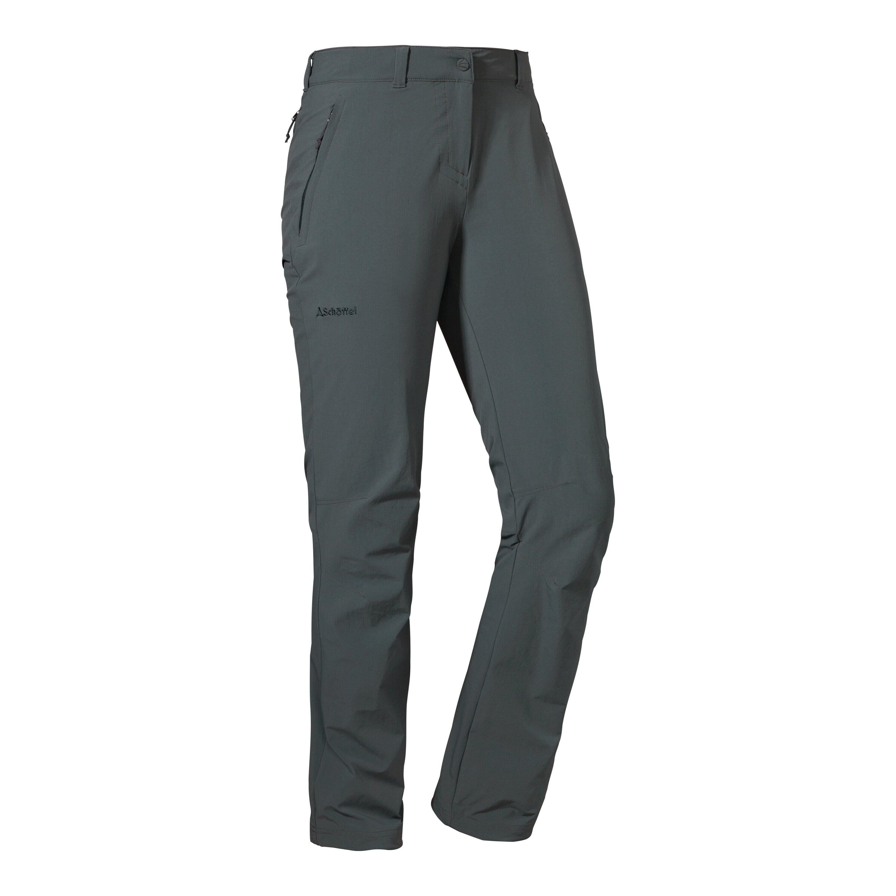 Wanderhose Engadin - 9830-asphalt - Grau