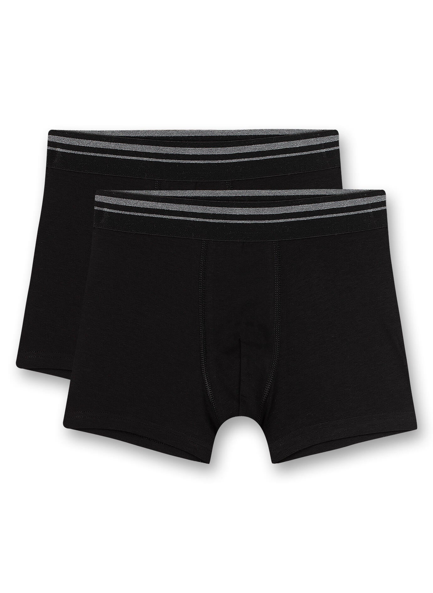 Boxershorts - 10015 super blac - Schwarz