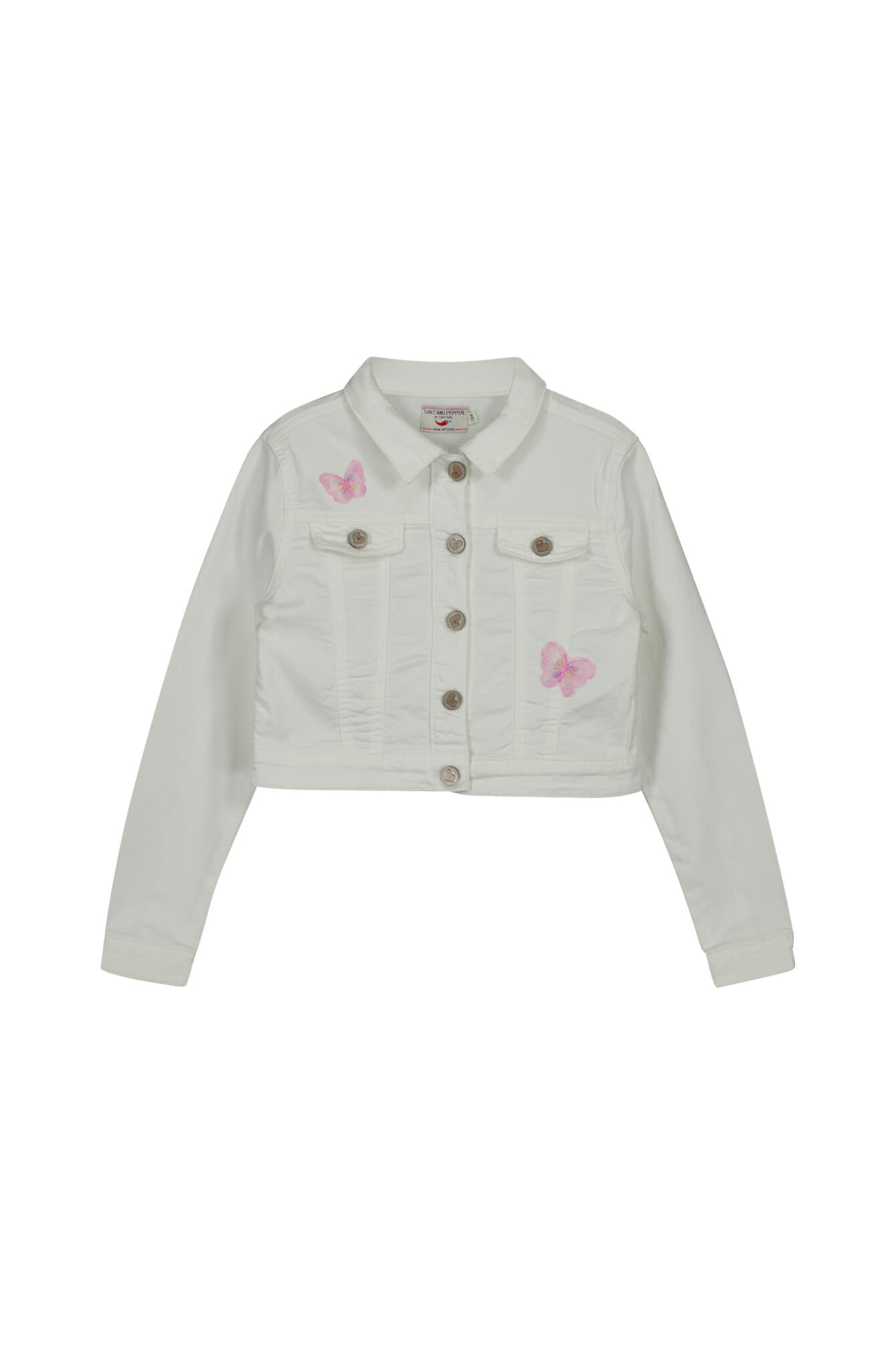 Jeansjacke - 1020-off white - Weiß