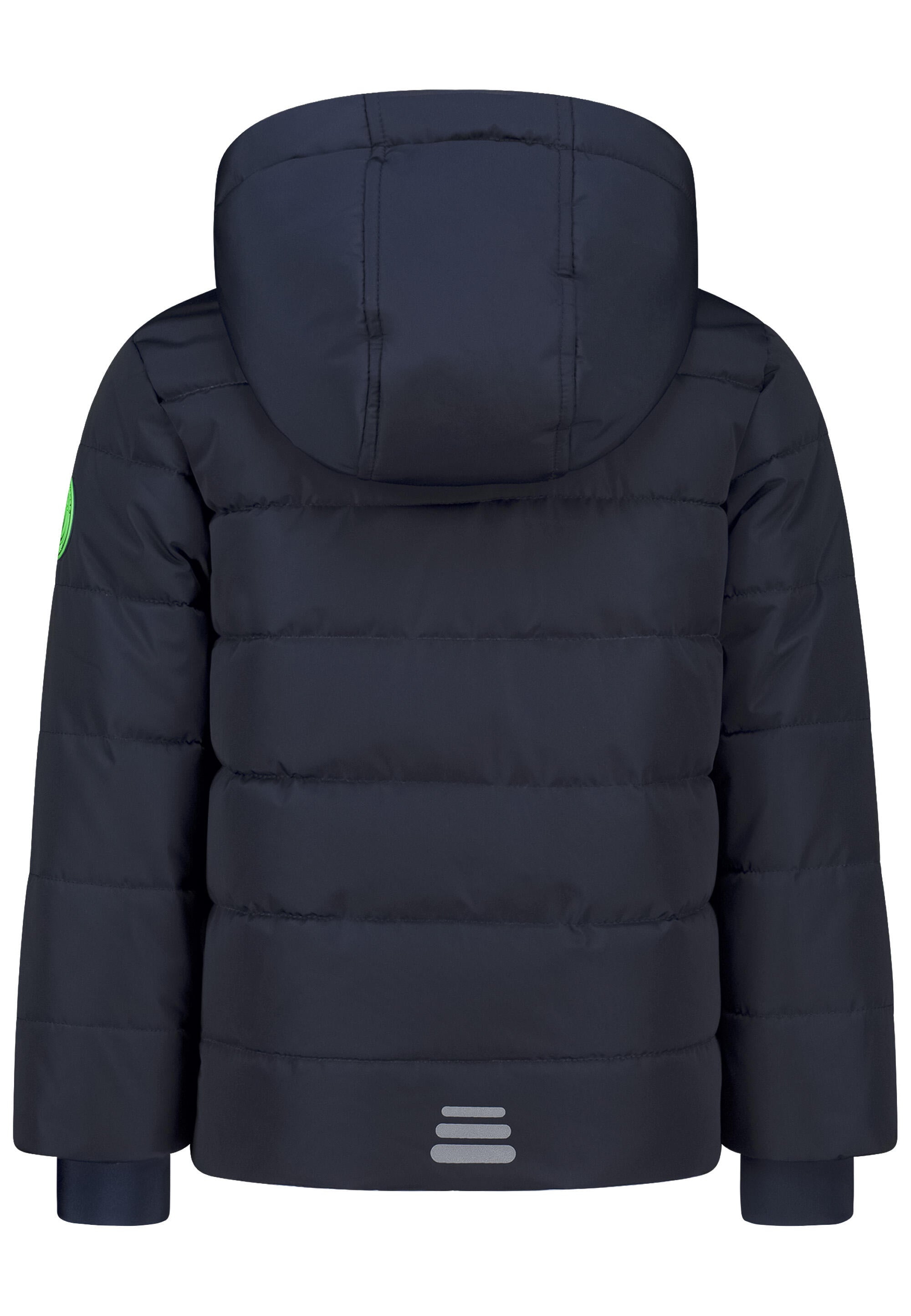 Steppjacke mit Blockfarben - 4750-true navy - Blau