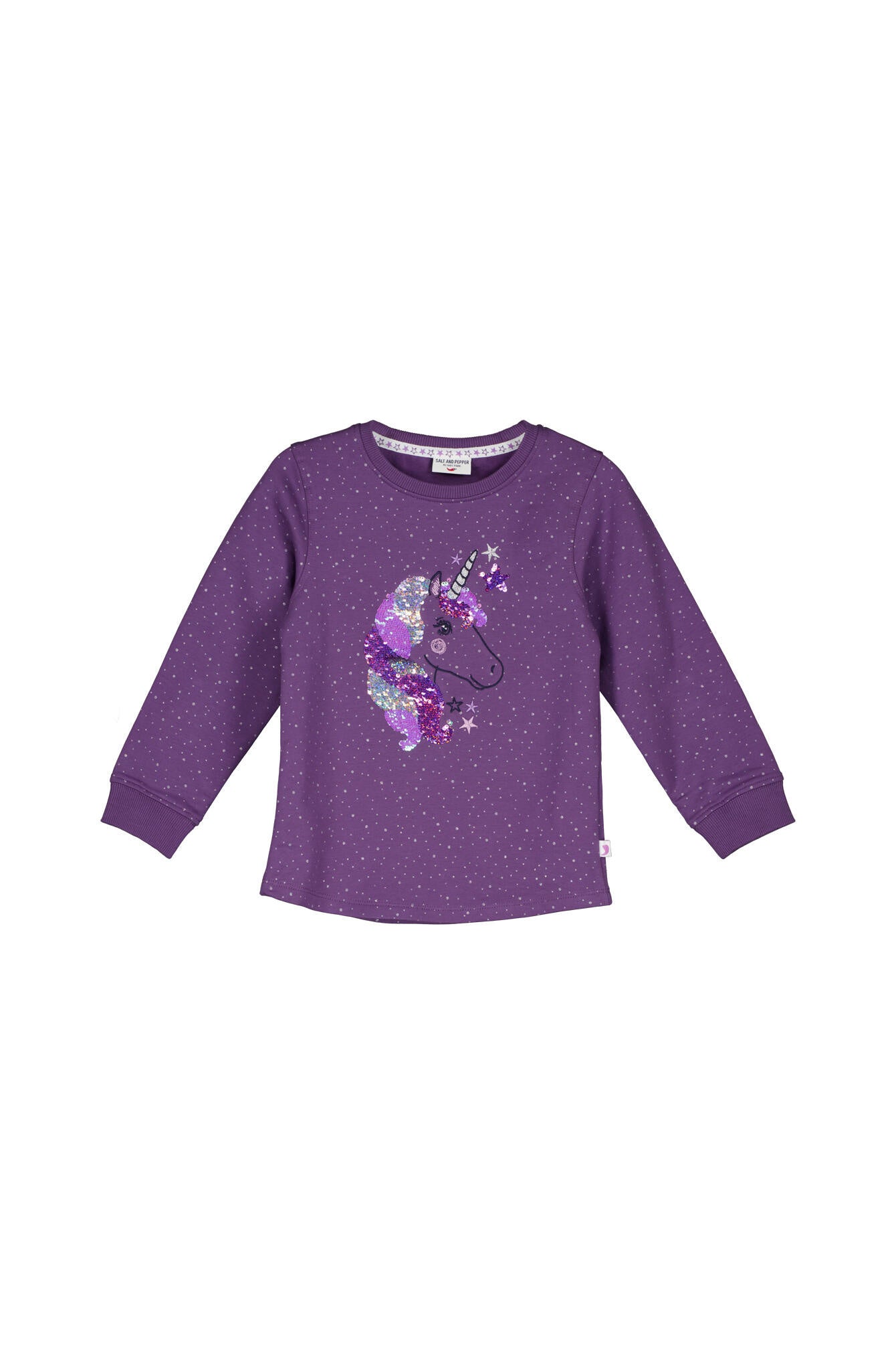 Sweatshirt aus Baumwolle - 7645-very grape - Violett