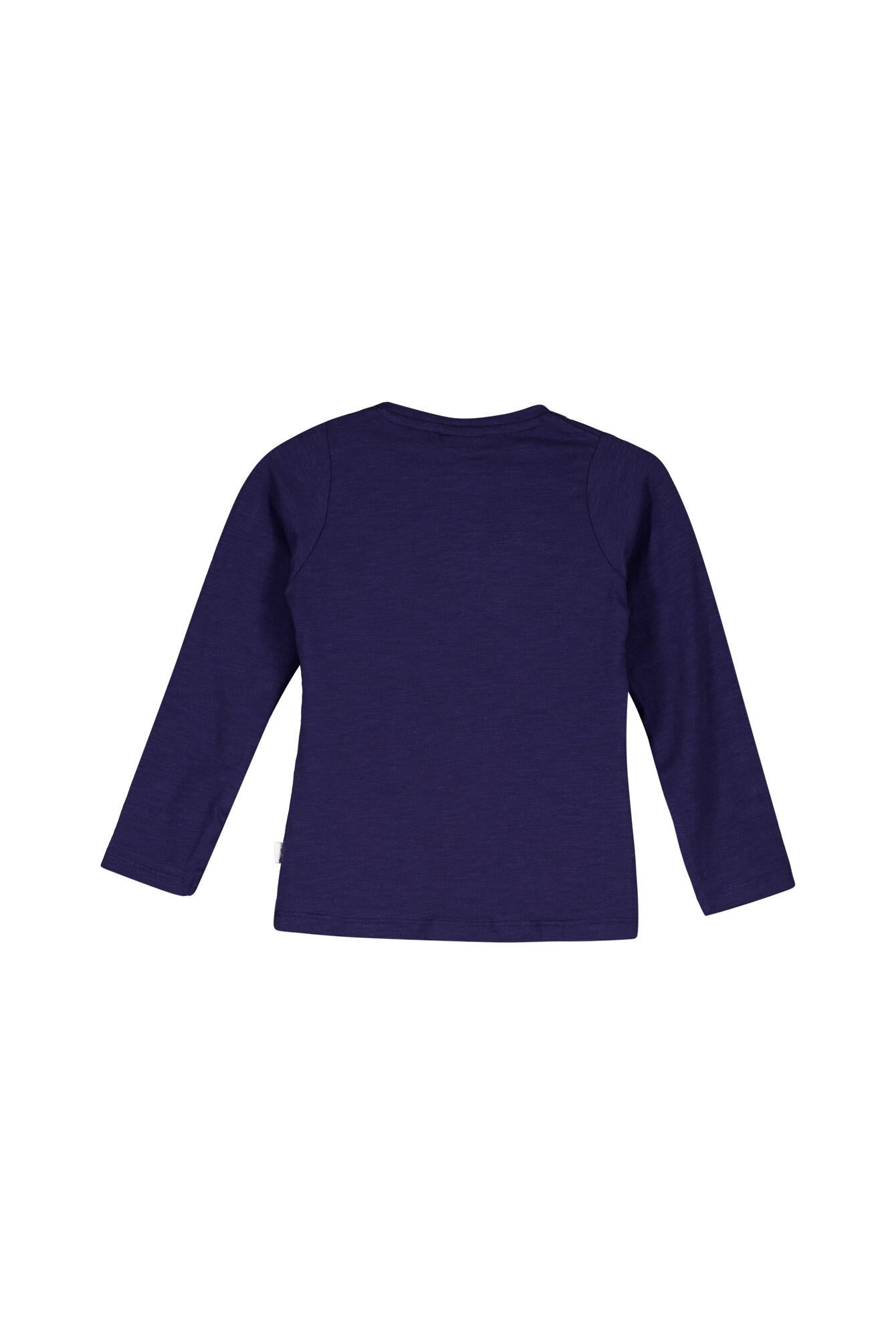Langarmshirt aus Baumwolle - 4750-true navy - Blau