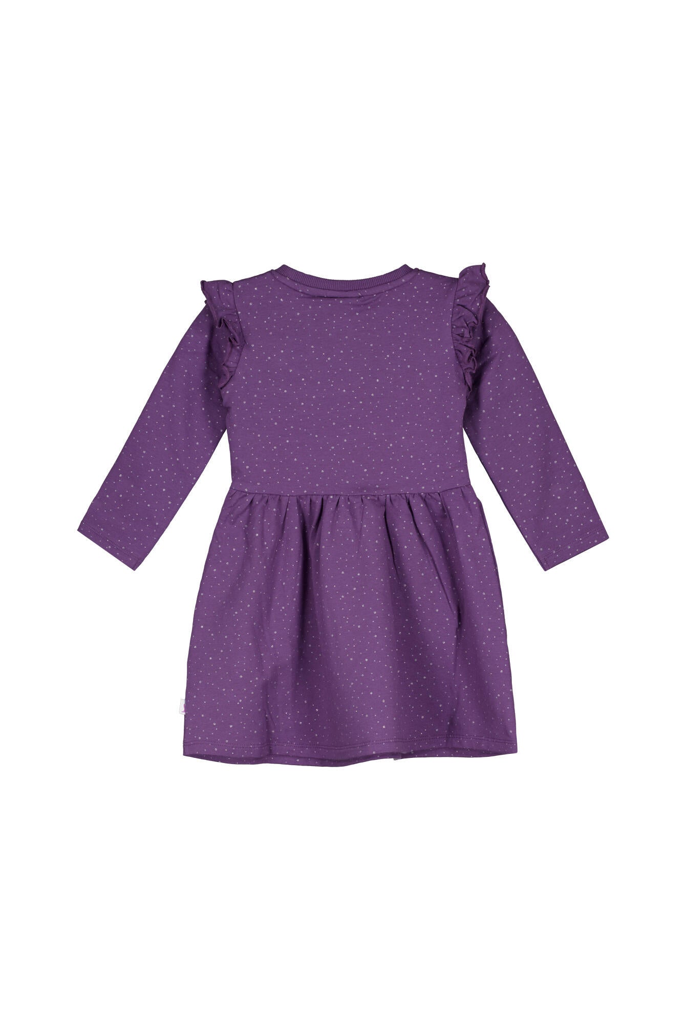 Sweatkleid Midi aus Baumwolle - 7645-very grape - Violett