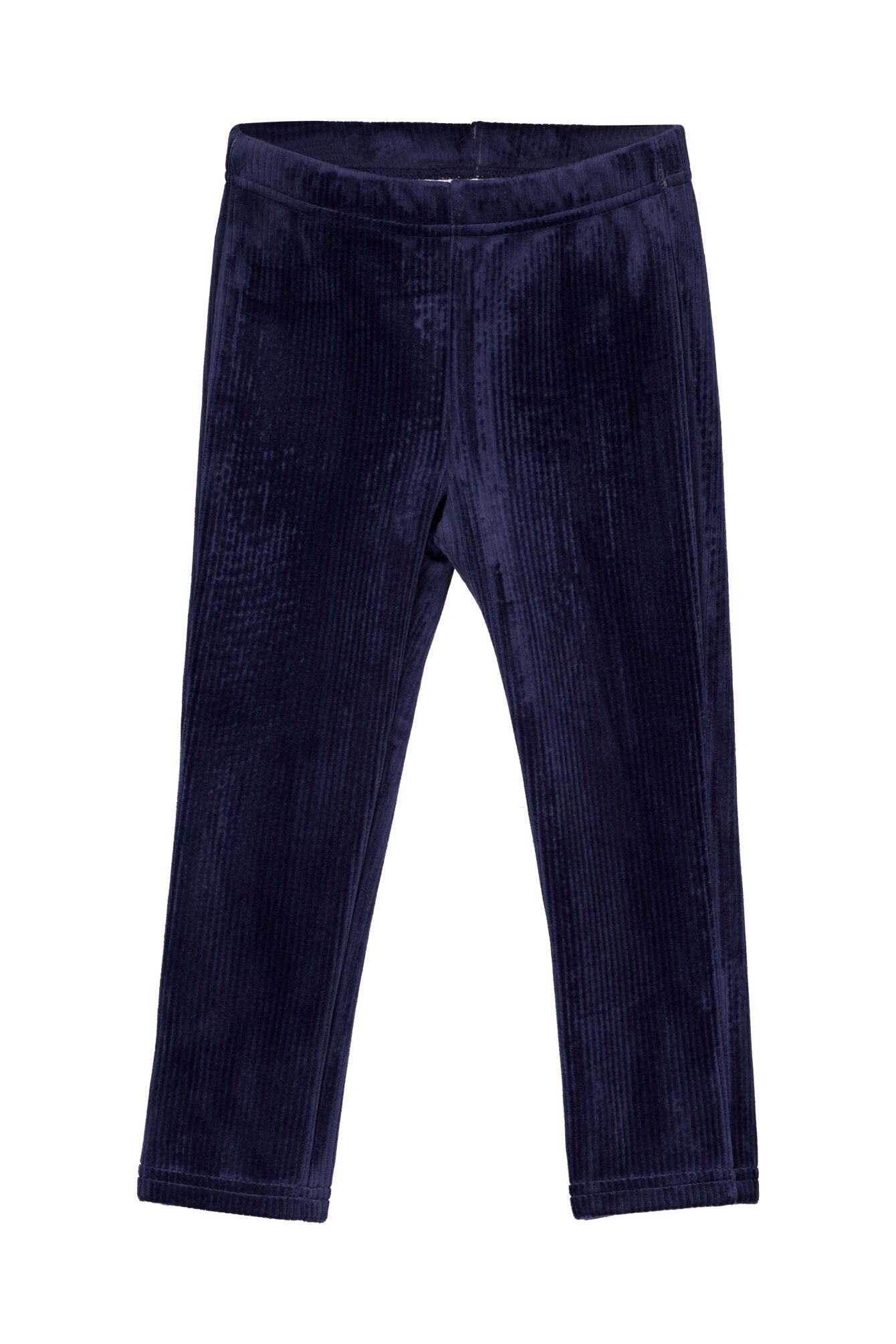 Thermo-Leggings aus samtigen Cord - 4750-true navy - Blau