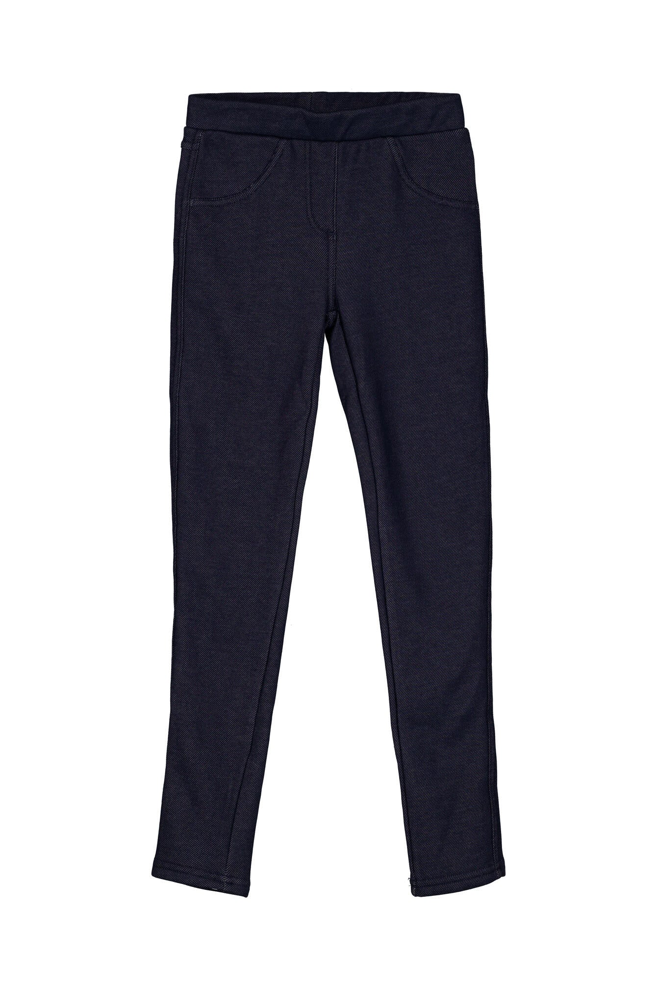 Schlupfhose in Jeansoptik - 4750-true navy - Blau