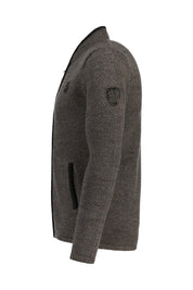 Strickjacke MALTE - 41-anthrazit - Grau