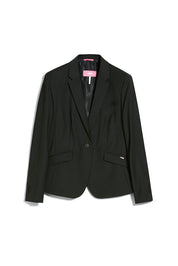 Blazer mit Pattentaschen - 99 - Schwarz