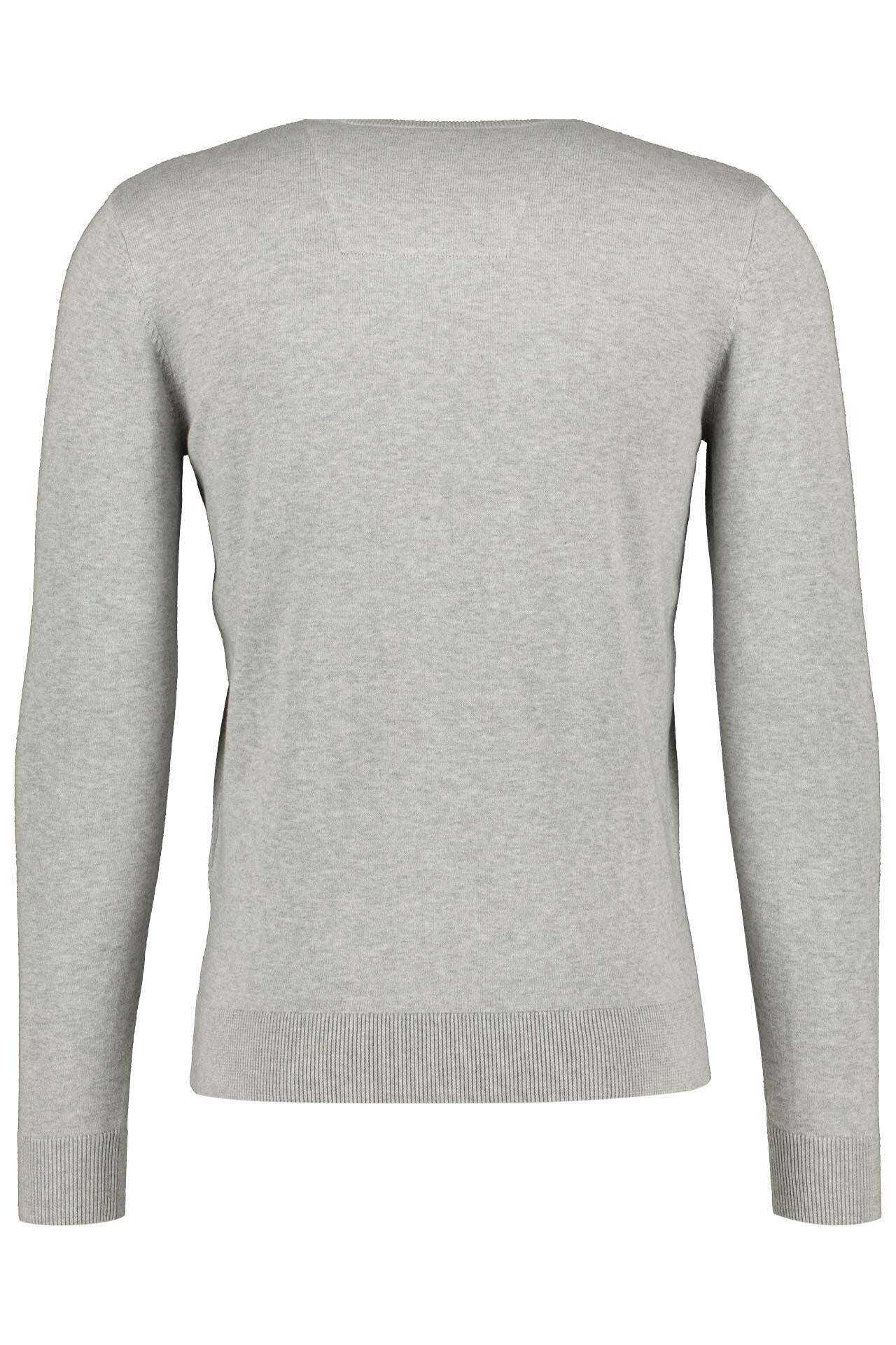 Pullover - 14427-Light Soft Grey Melange - Grau