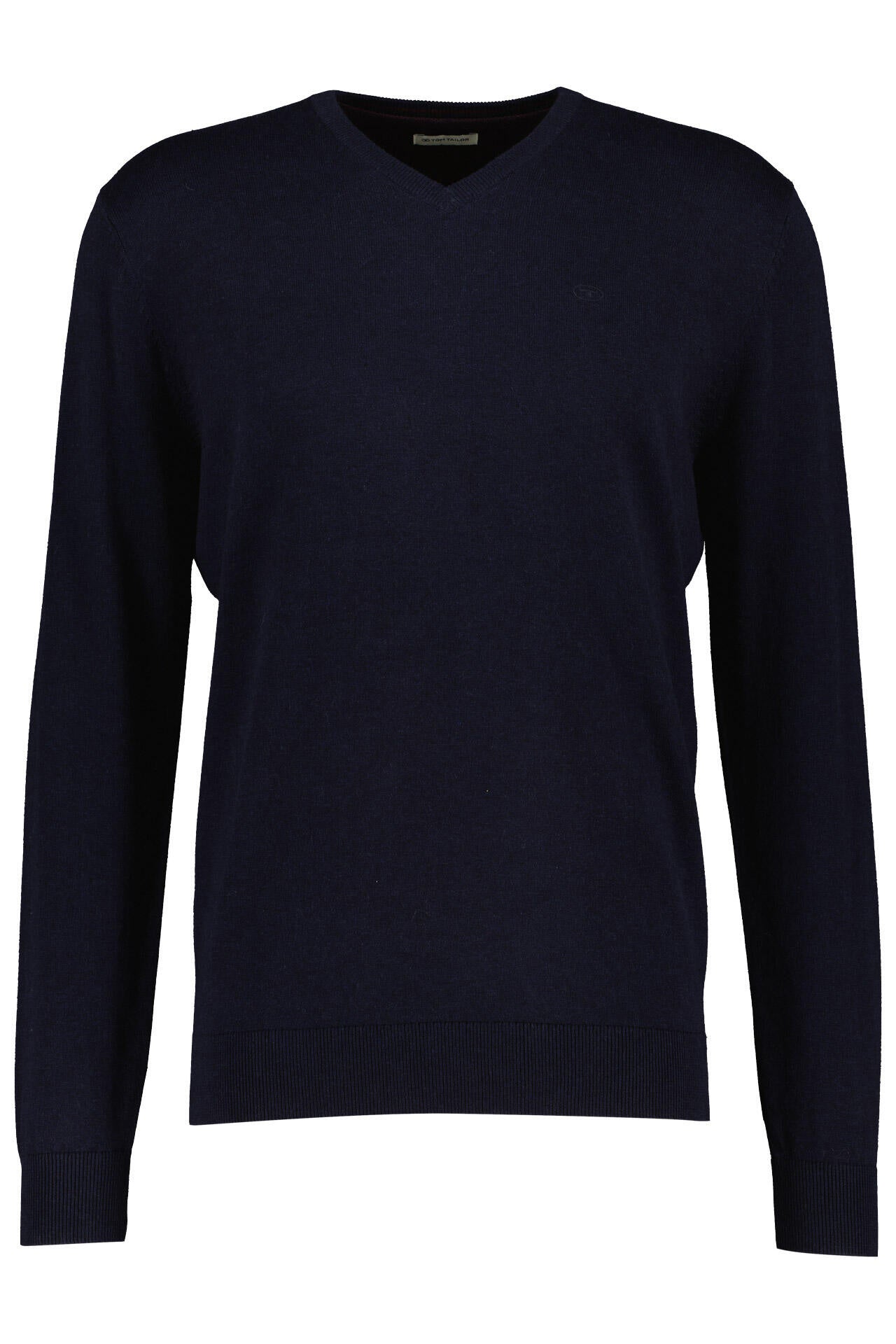 Pullover - 13160-Knitted Navy Melange - Blau