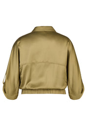Blouson aus Viskosemix - 5470-Olive - Grün