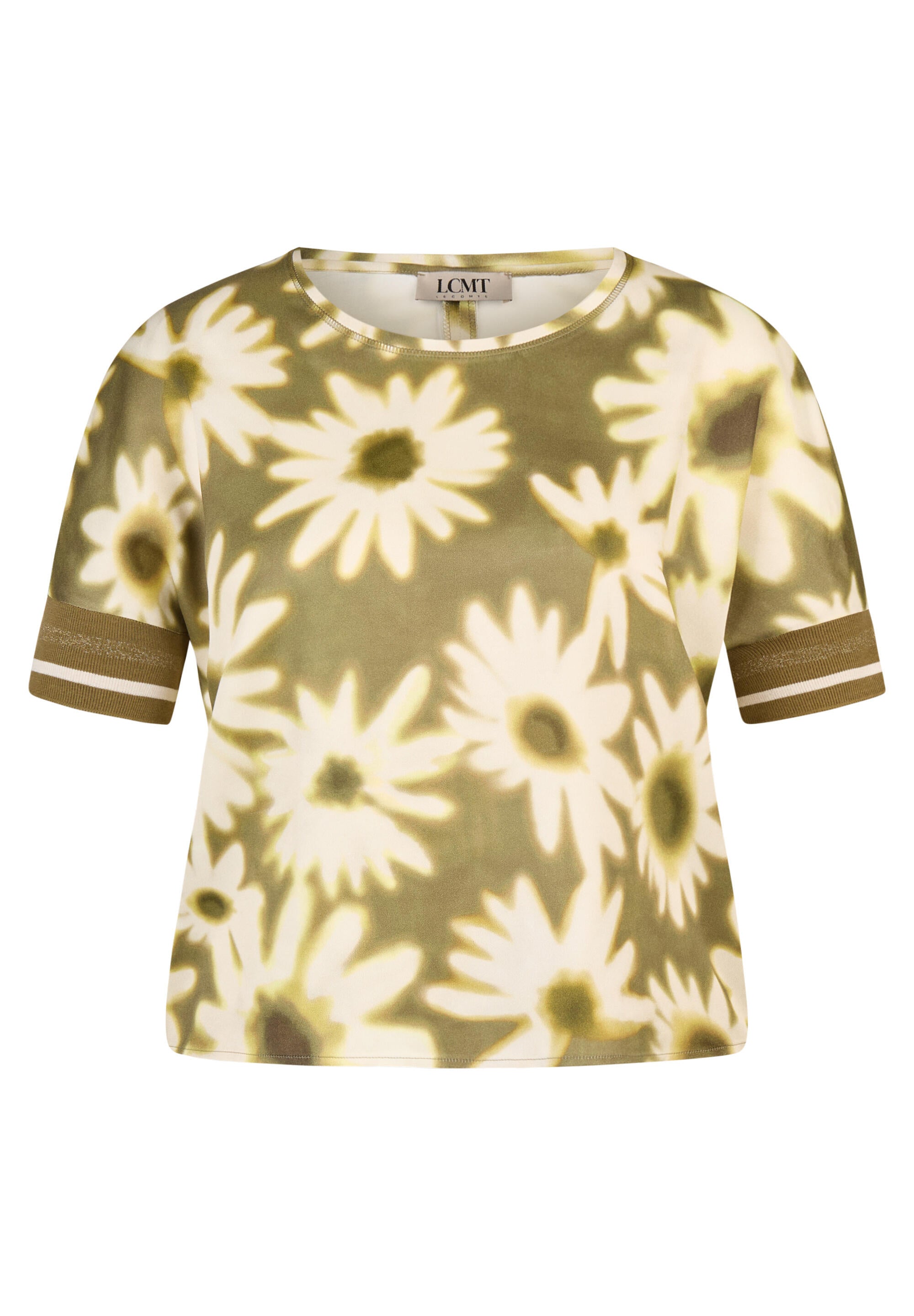 Schlupfbluse aus Viskose - 5470-Olive - Grün