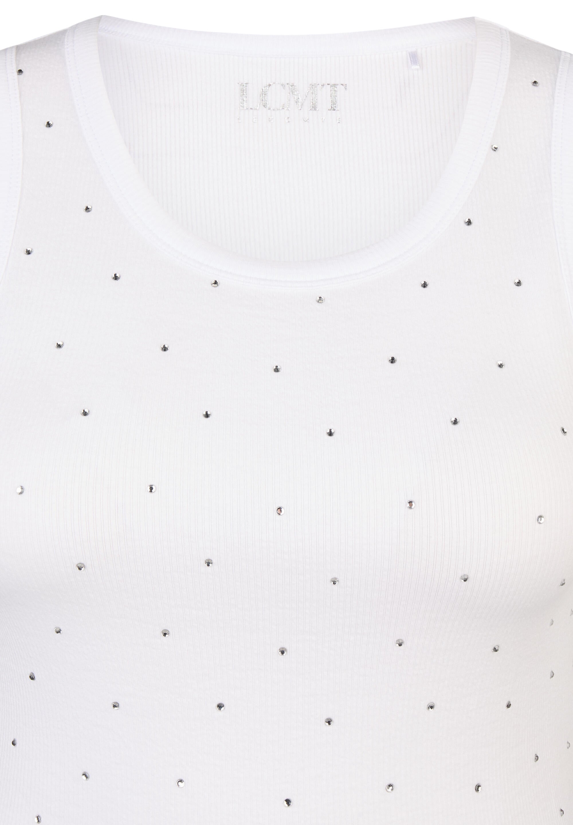 Tanktop aus Baumwolle - 5003-Weiss - Weiß