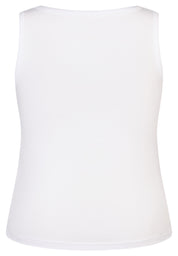 Tanktop aus Baumwolle - 5003-Weiss - Weiß