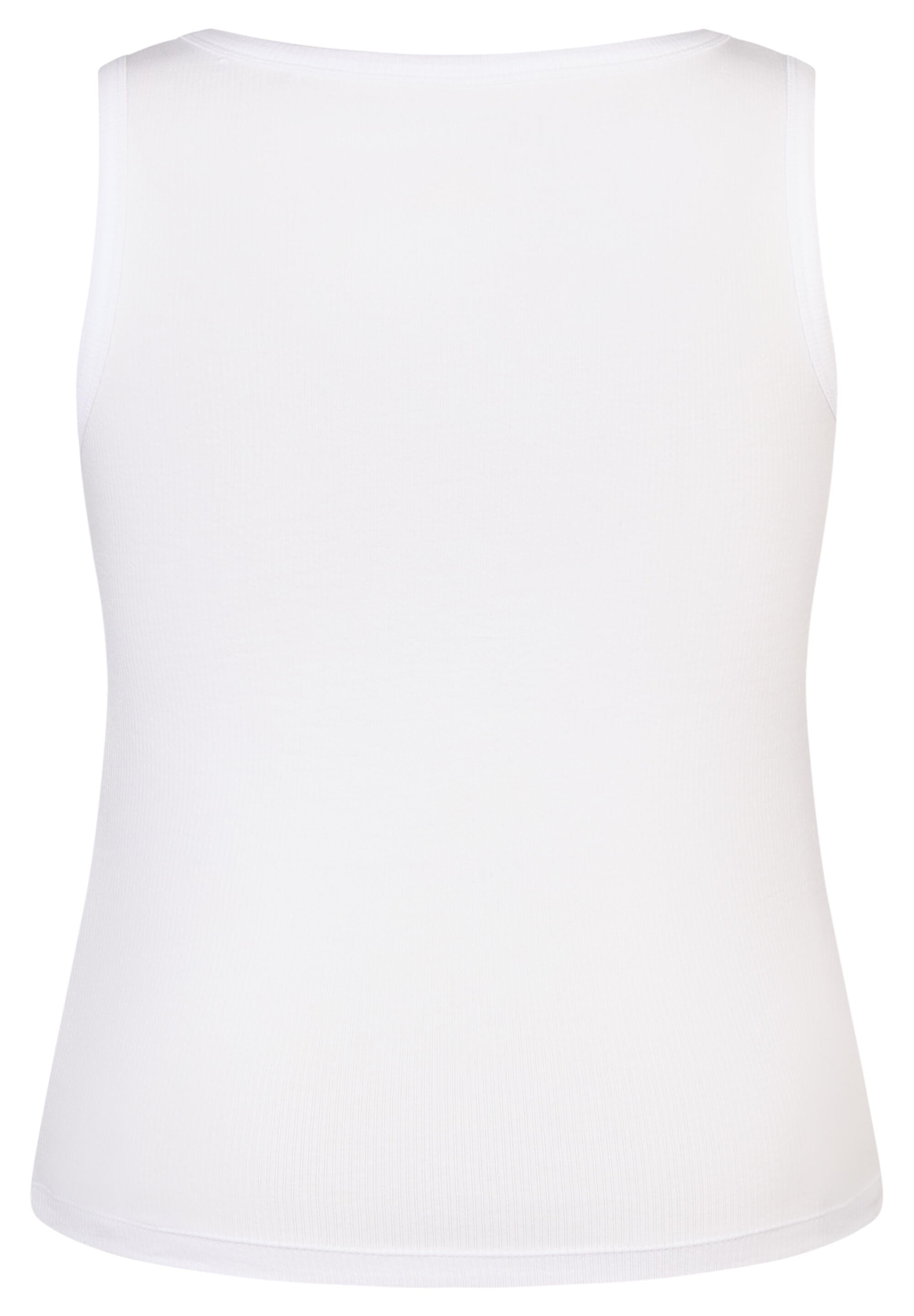 Tanktop aus Baumwolle - 5003-Weiss - Weiß