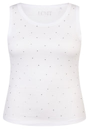 Tanktop aus Baumwolle - 5003-Weiss - Weiß