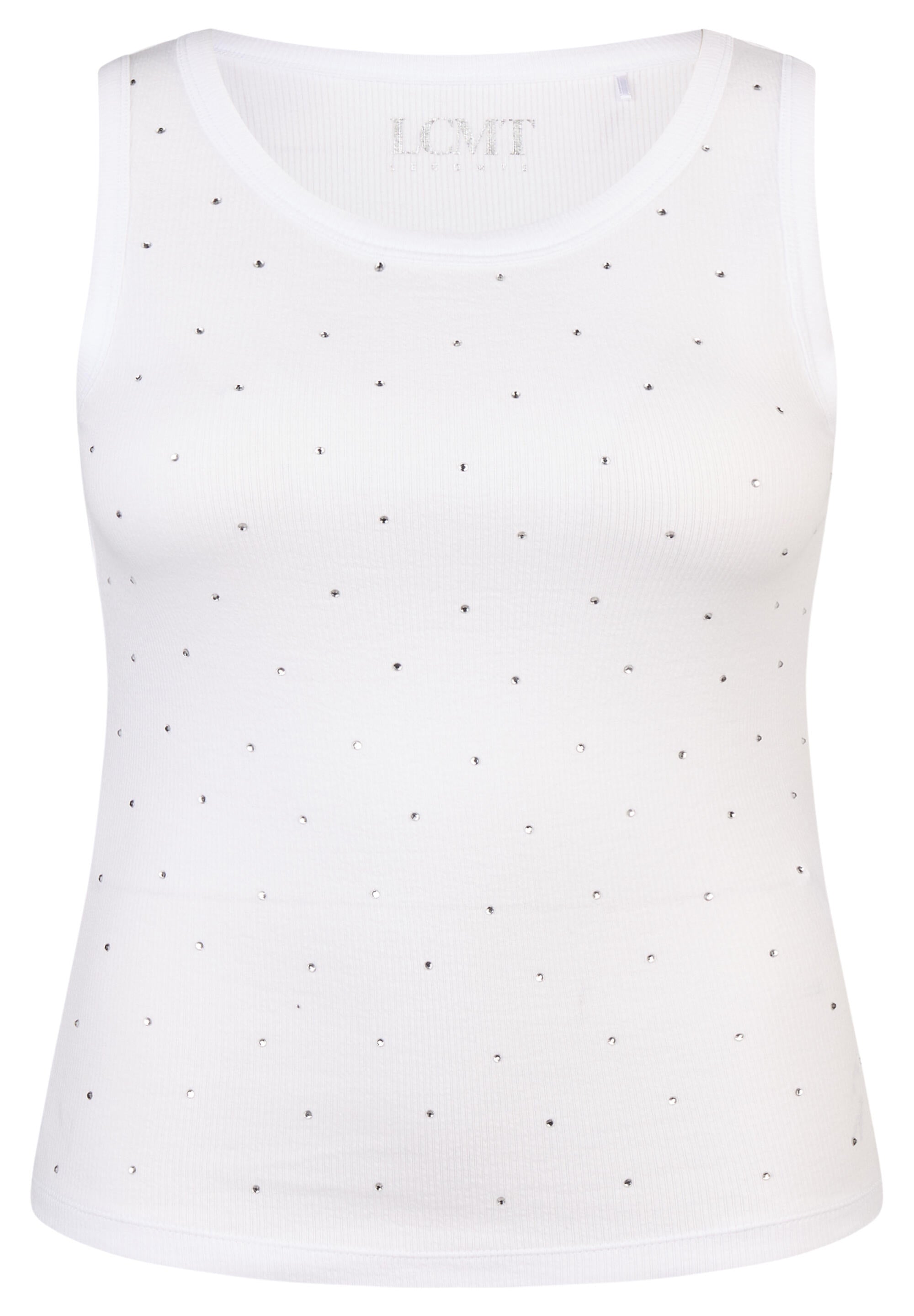 Tanktop aus Baumwolle - 5003-Weiss - Weiß