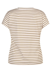 T-Shirt aus Baumwollmix - 5470-Olive - Grün