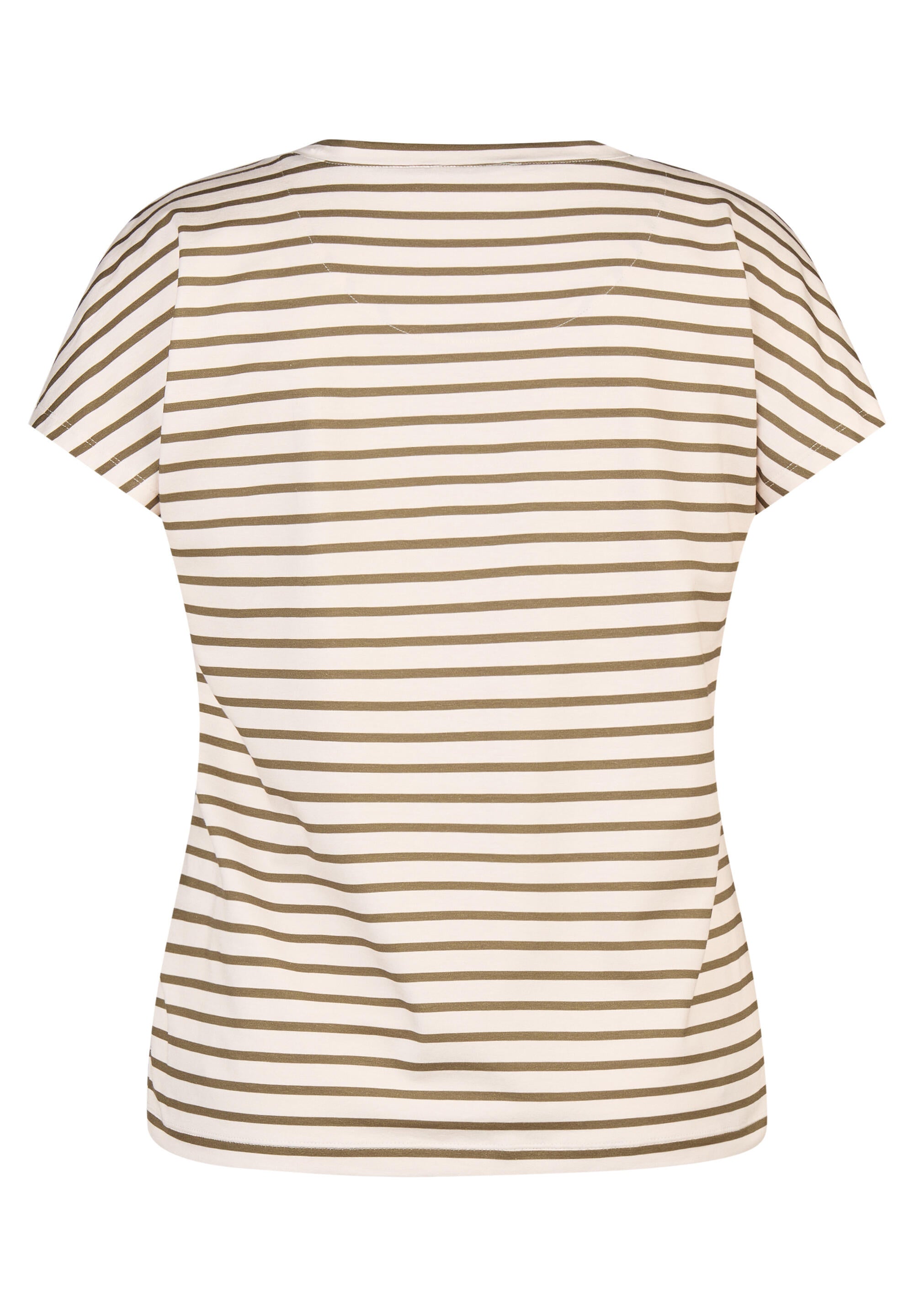 T-Shirt aus Baumwollmix - 5470-Olive - Grün