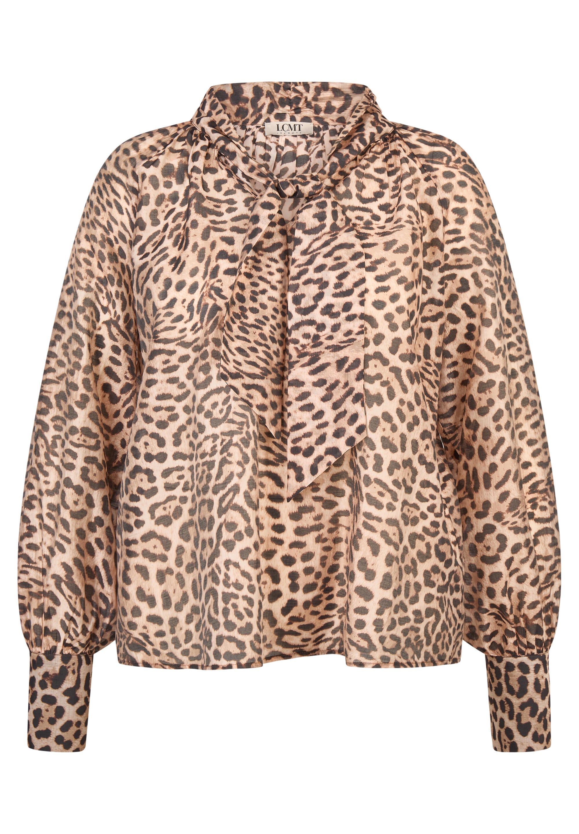 Bluse aus Viskose - 5633-Toffee - Beige