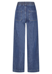Jeans Wide Leg - 5391-Jeansblau - Blau