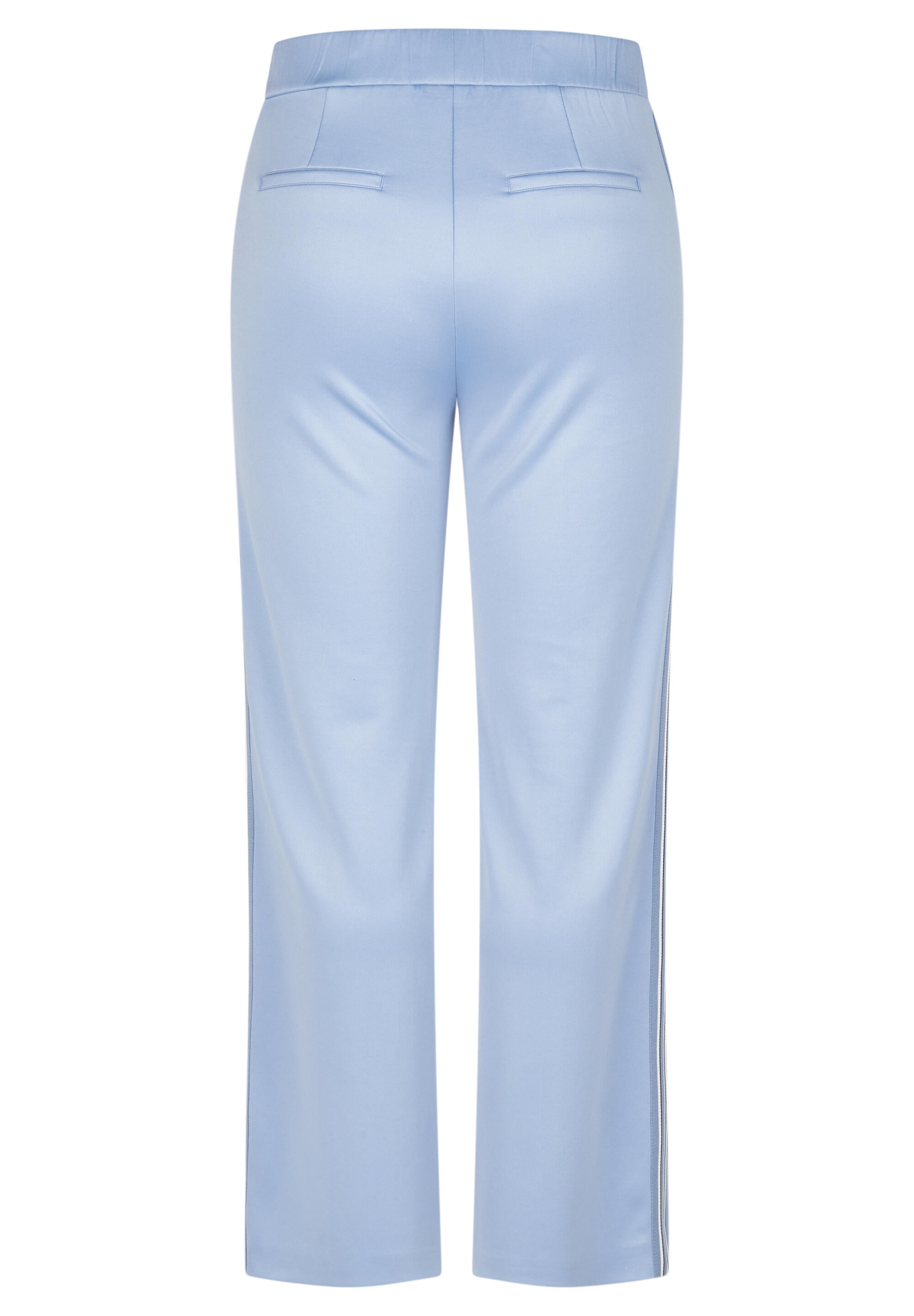 Freizeithose LEO LOVE Wide Leg - 5346-Rauchblau - Blau