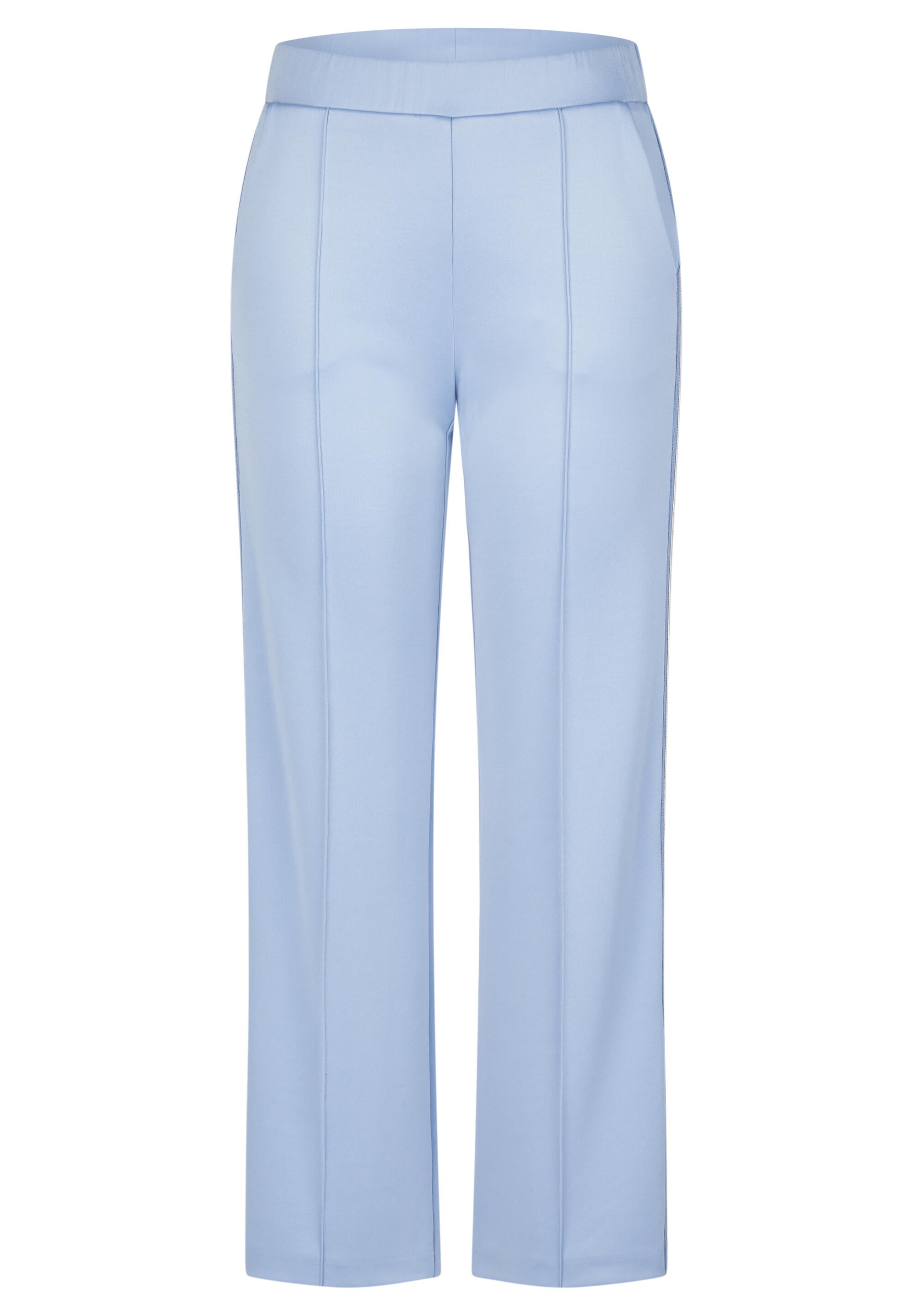 Freizeithose LEO LOVE Wide Leg - 5346-Rauchblau - Blau