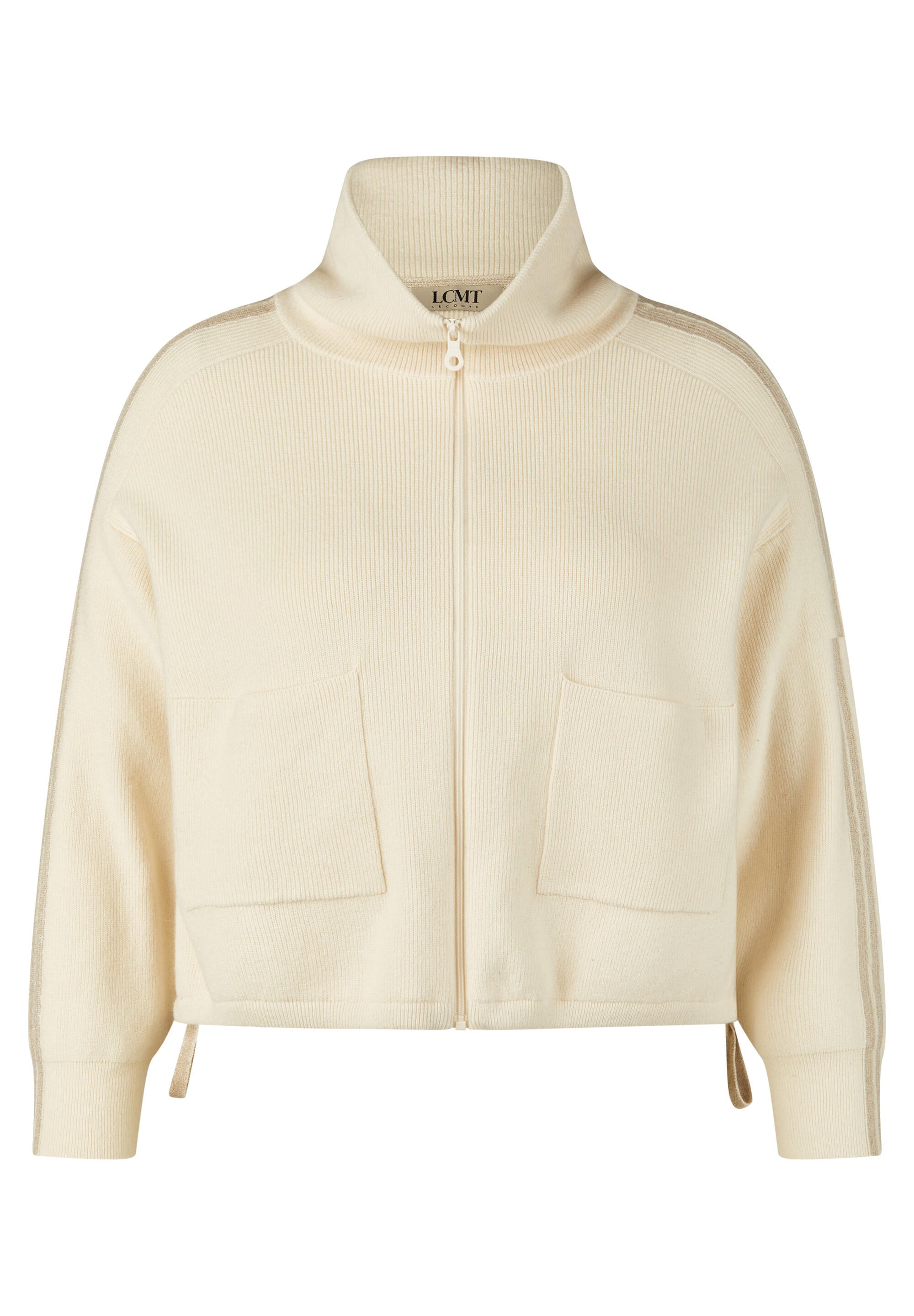 Strickpullover LEO LOVE Cropped Fit - 5608-Elfenbein - Creme