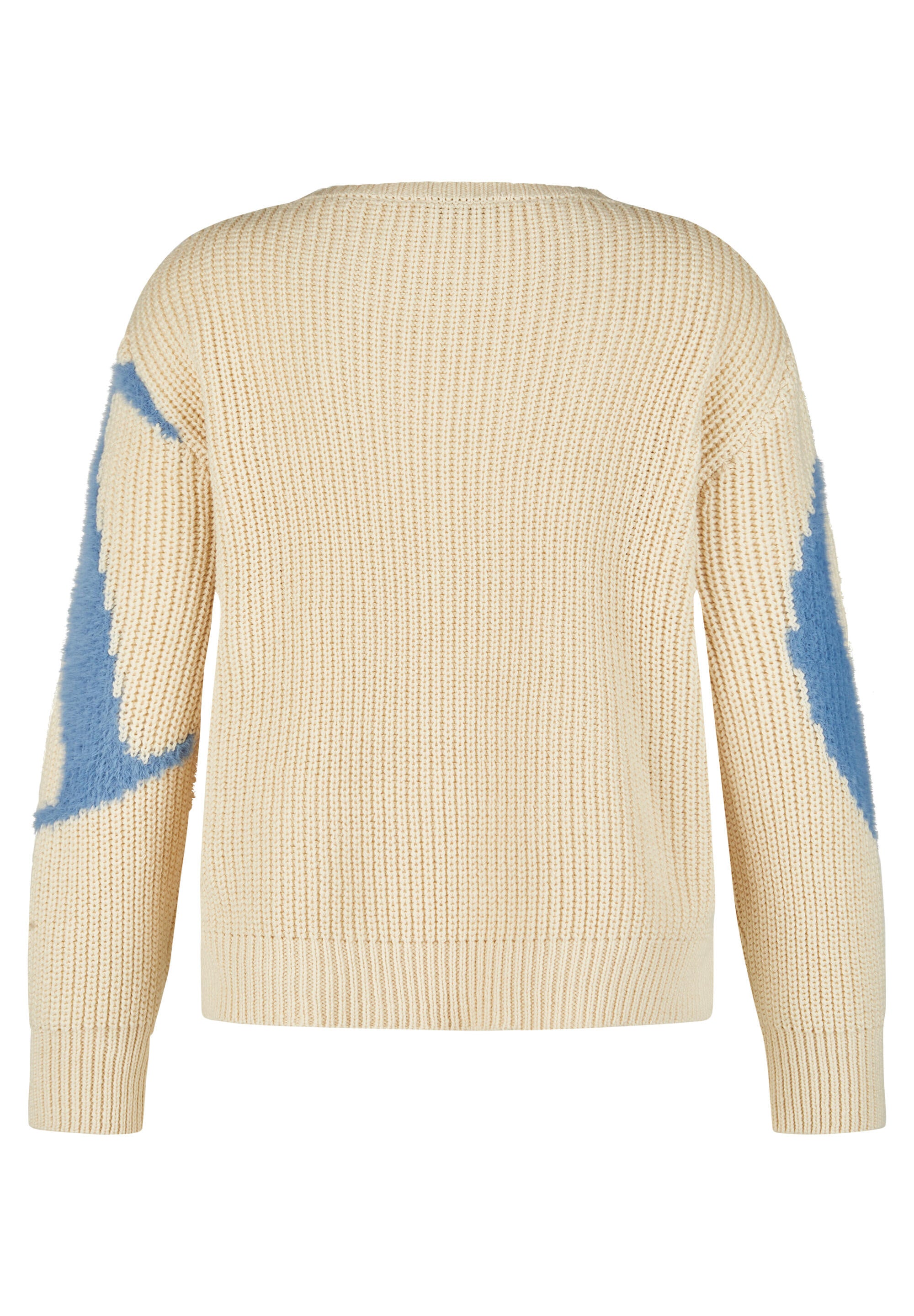 Strickpullover aus Baumwollmix - 5608-Elfenbein - Beige