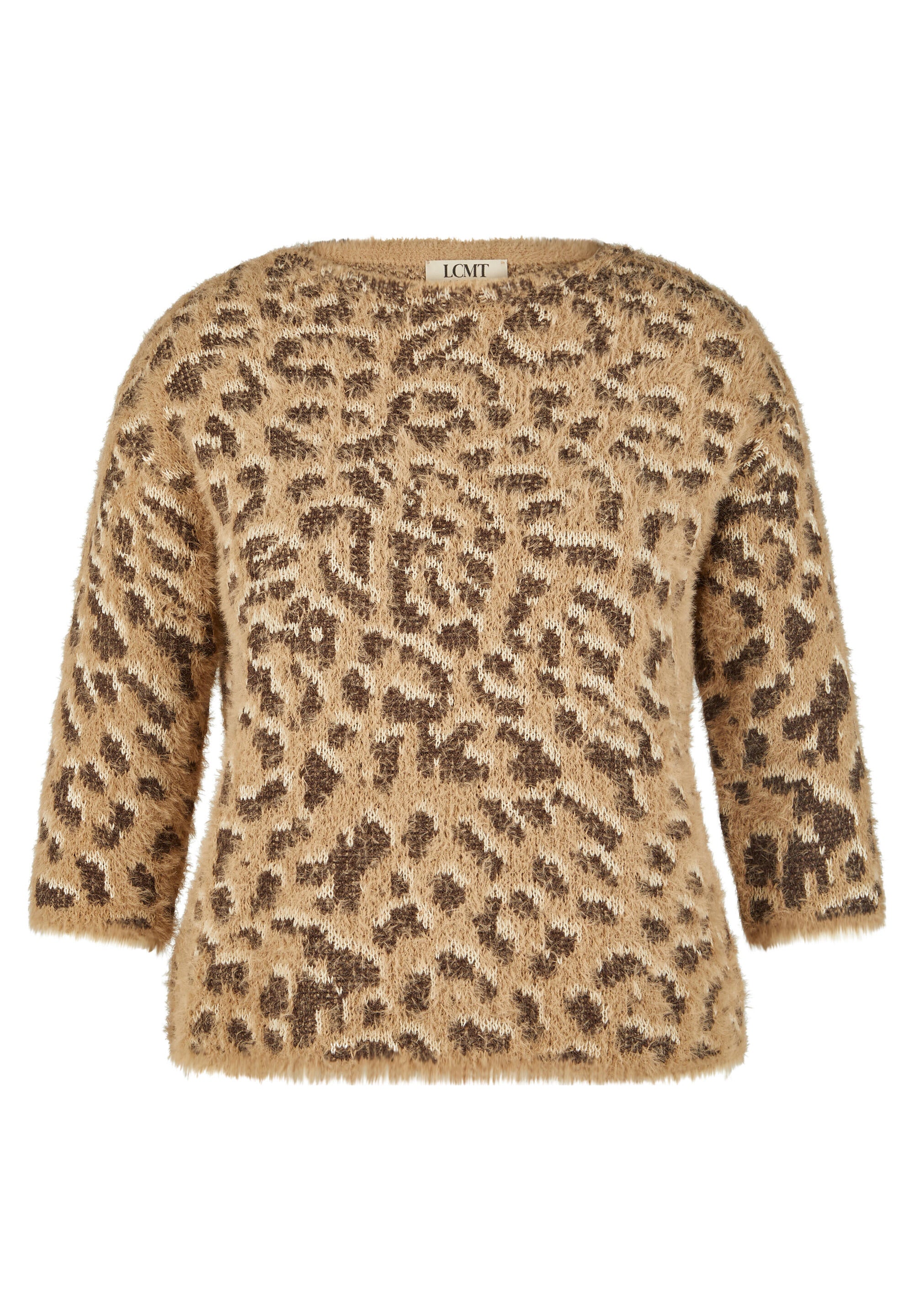 Strickpullover LEO LOVE - 5633-Toffee - Beige