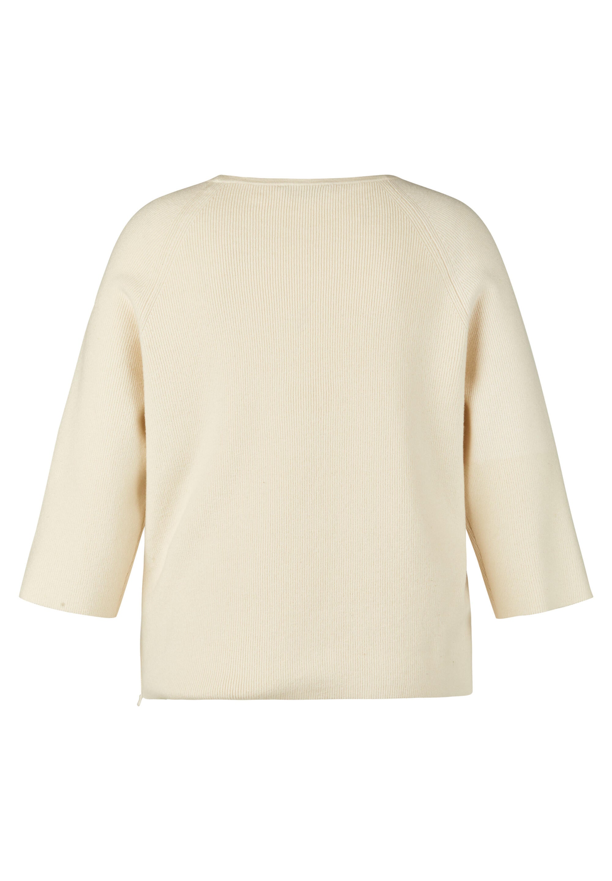 Strickpullover aus Baumwollmix - 5608-Elfenbein - Creme