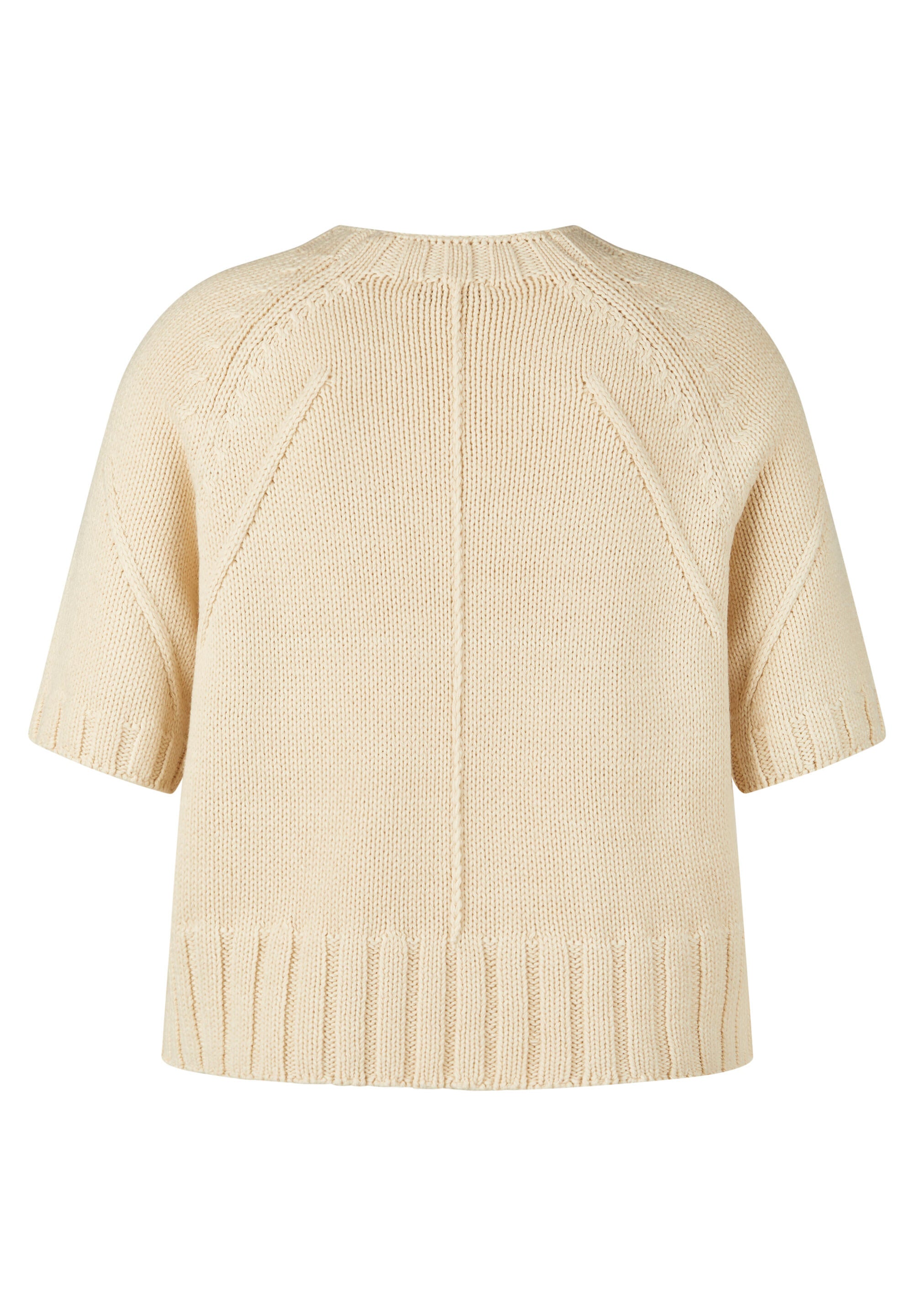 Strickpullover aus Baumwollmix - 5608-Elfenbein - Creme