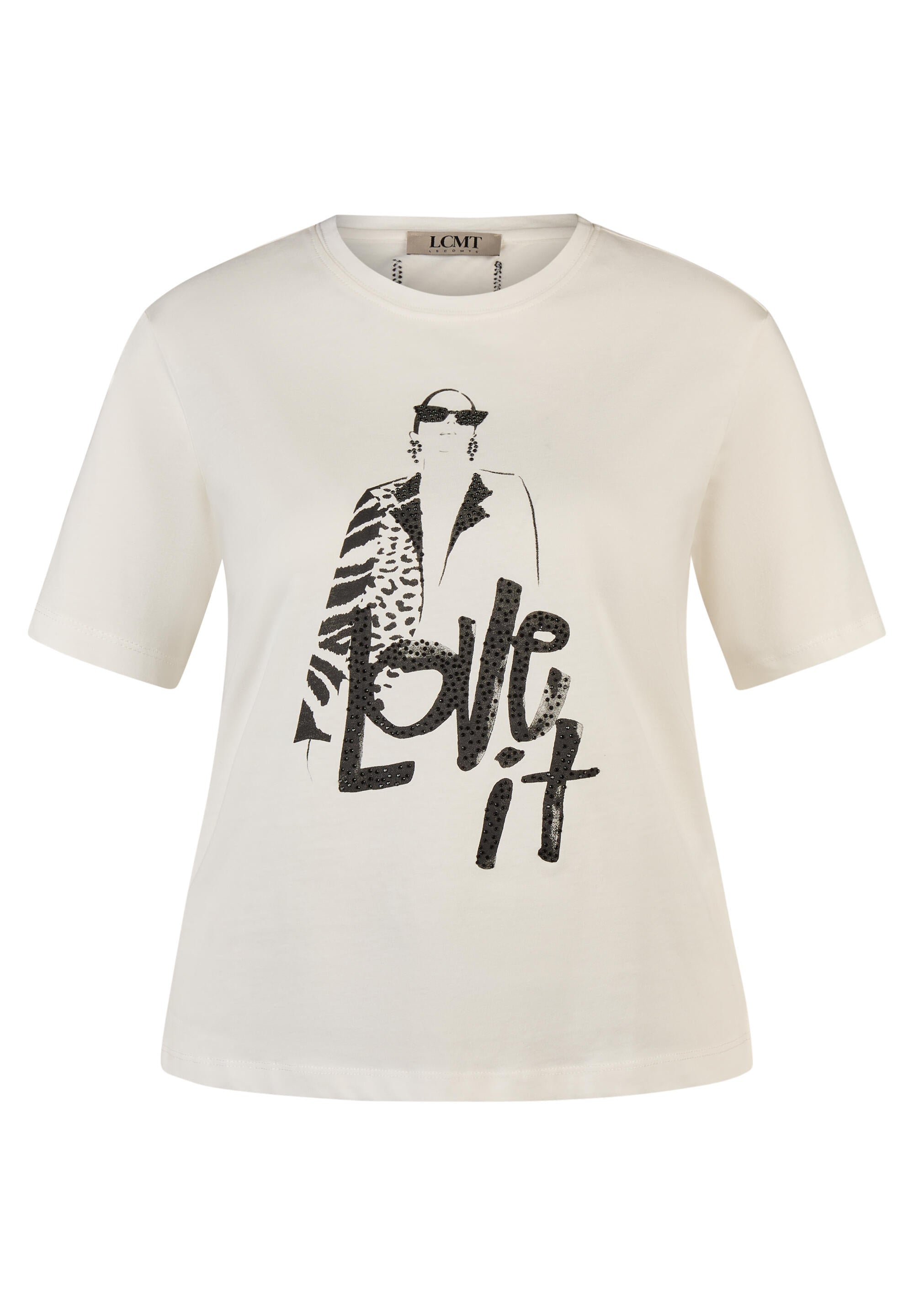 T-Shirt - 5601-Natur - Creme