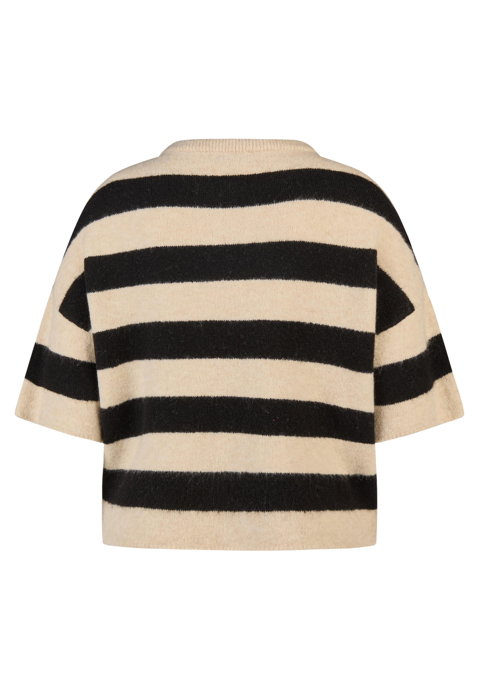Strickpullover gestreift - 5608-Elfenbein - Creme