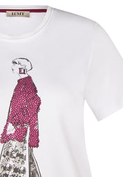 T-Shirt aus Baumwolle - 5003-Weiss - Weiß