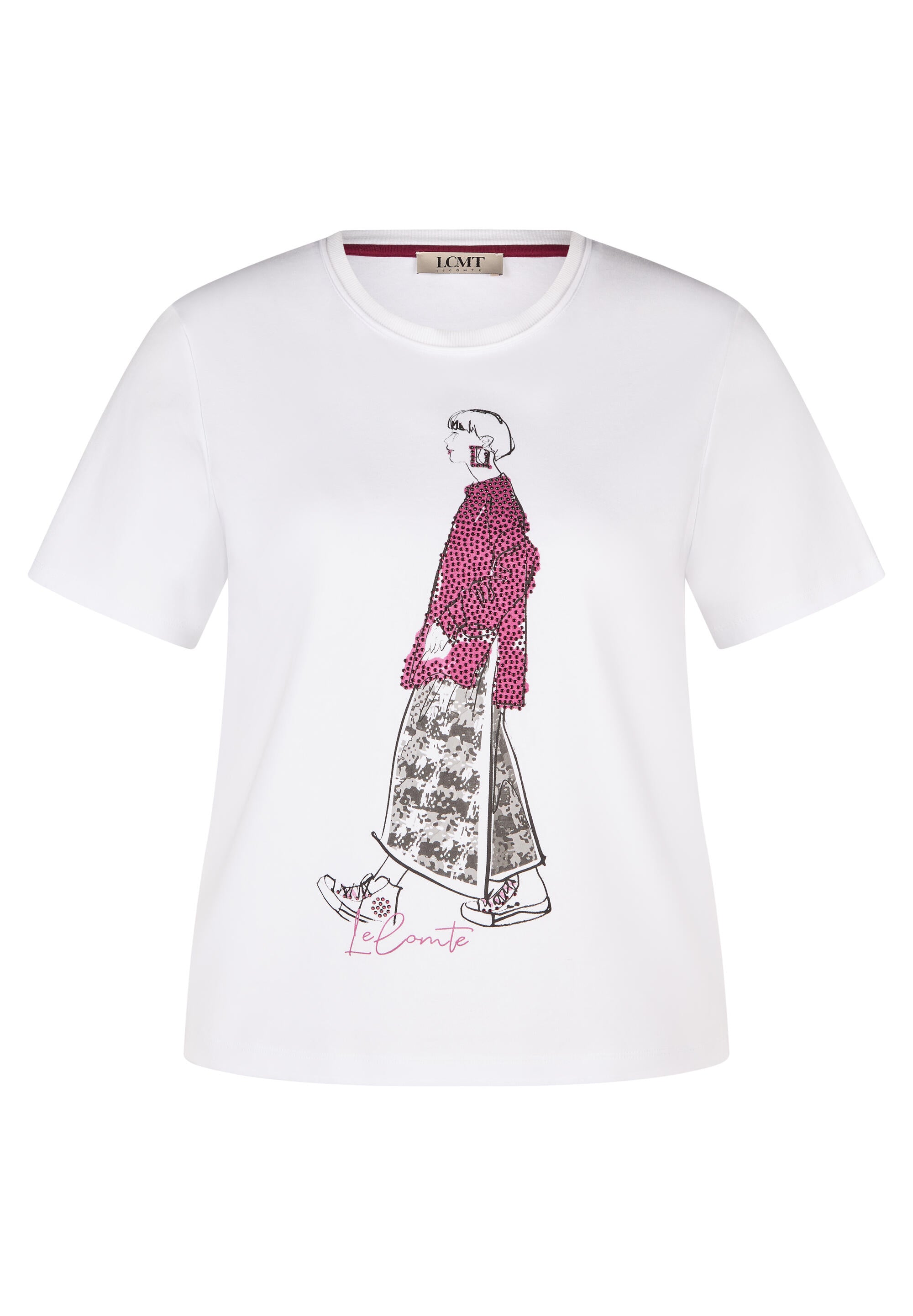 T-Shirt aus Baumwolle - 5003-Weiss - Weiß