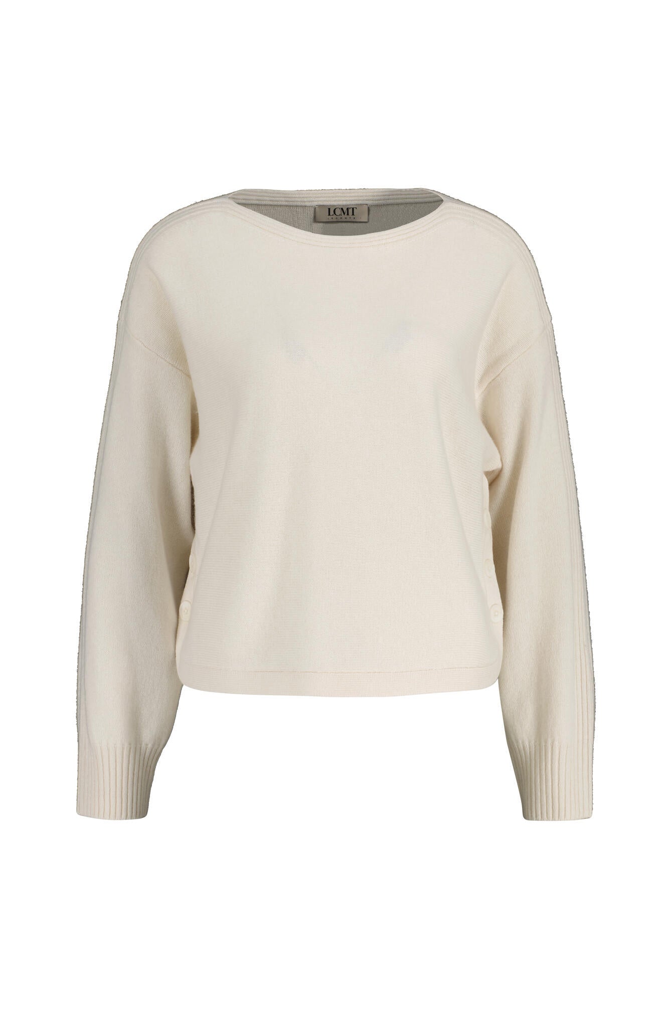 Strickpullover aus Woll-Mix - 5608-Elfenbein - Creme