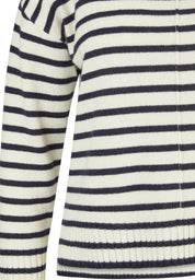 Strickpullover aus Wollmix - 5608-Elfenbein - Weiß