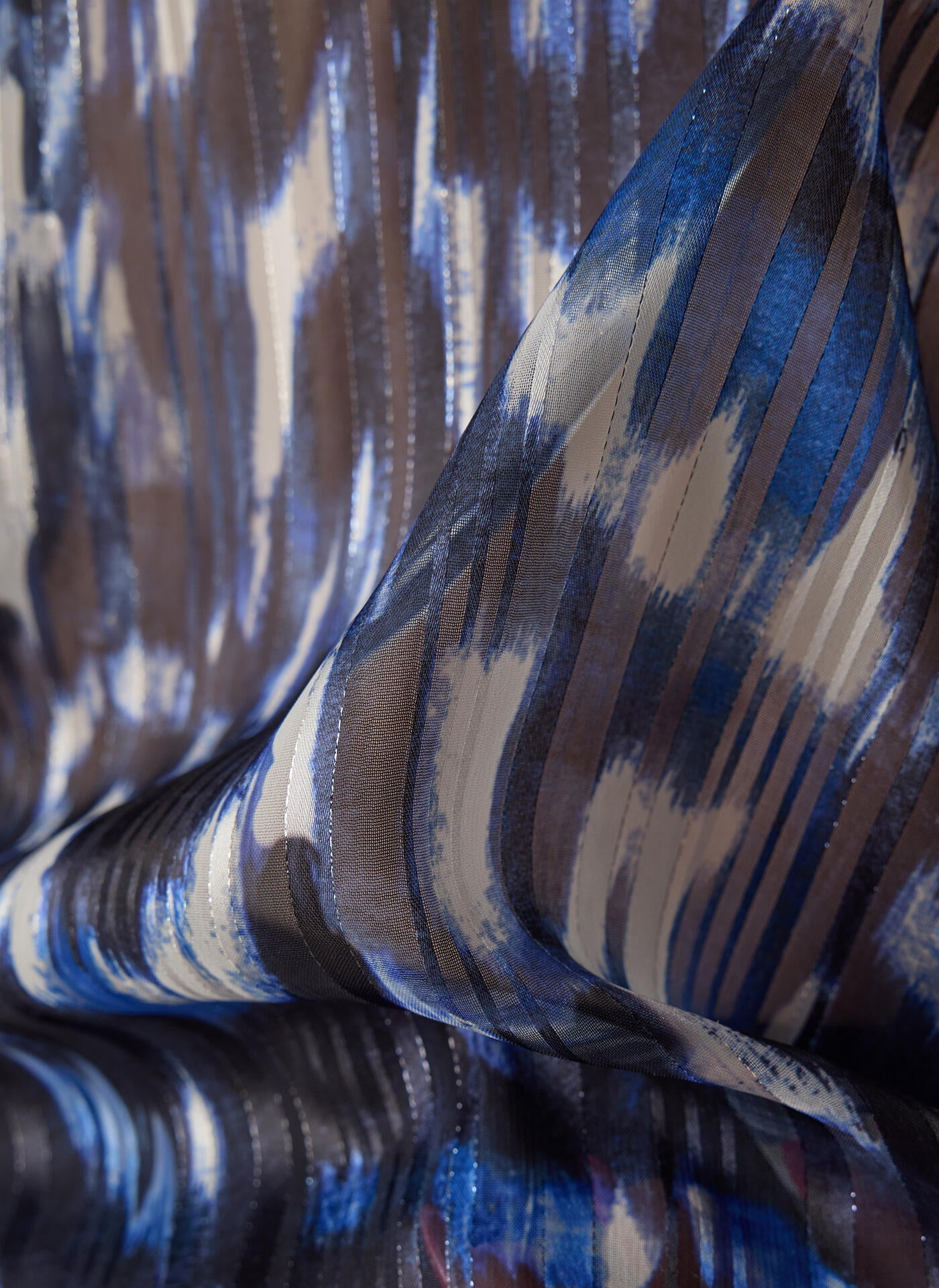 Bluse ETHNO VIBES - 5388-Marineblau - Blau