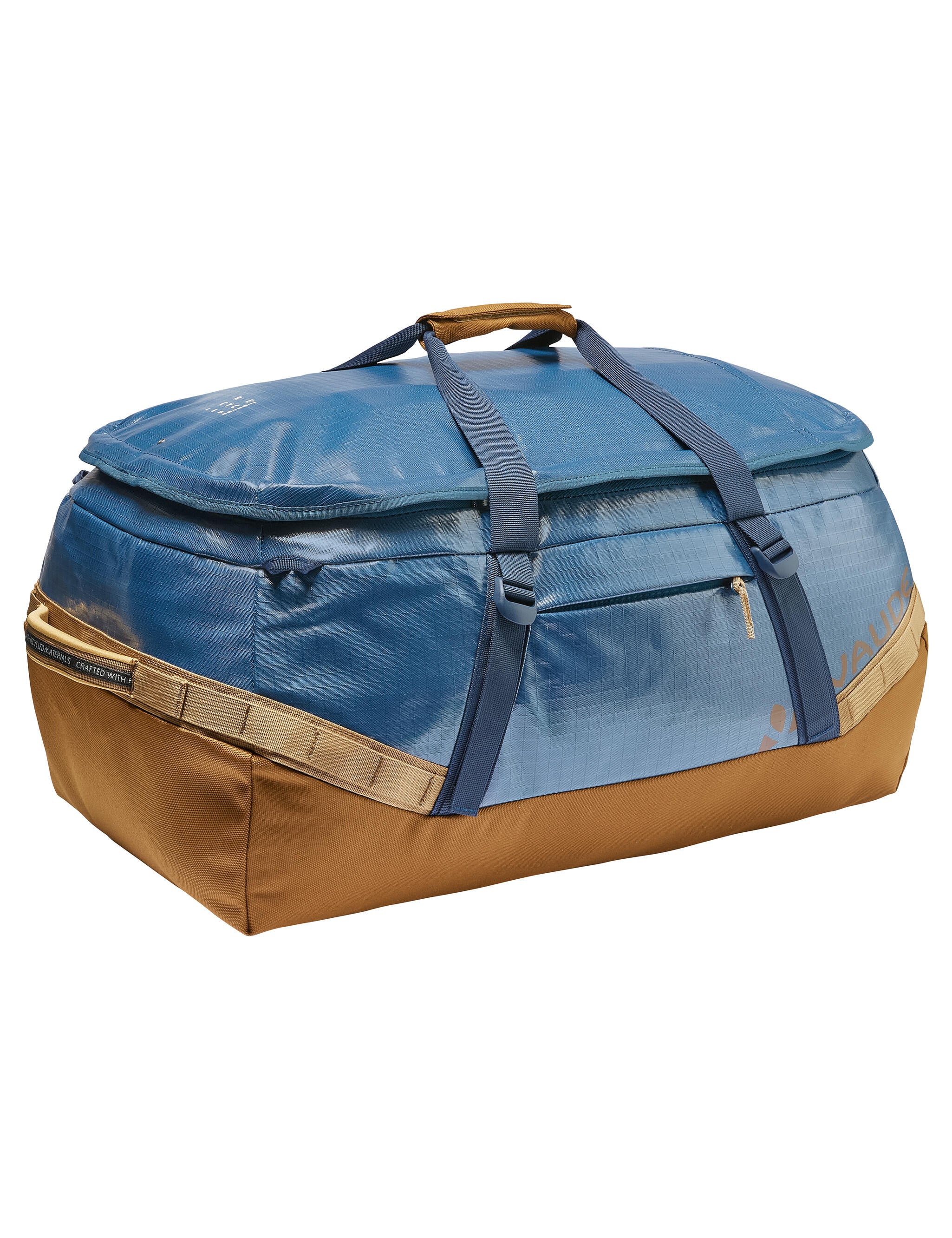 Reisetasche City Duffle 65 - 334-baltic sea - Blau | Braun