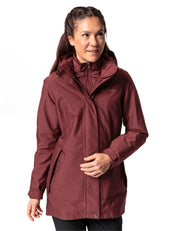 3in1 Parka - 261-dark cherry - Rot