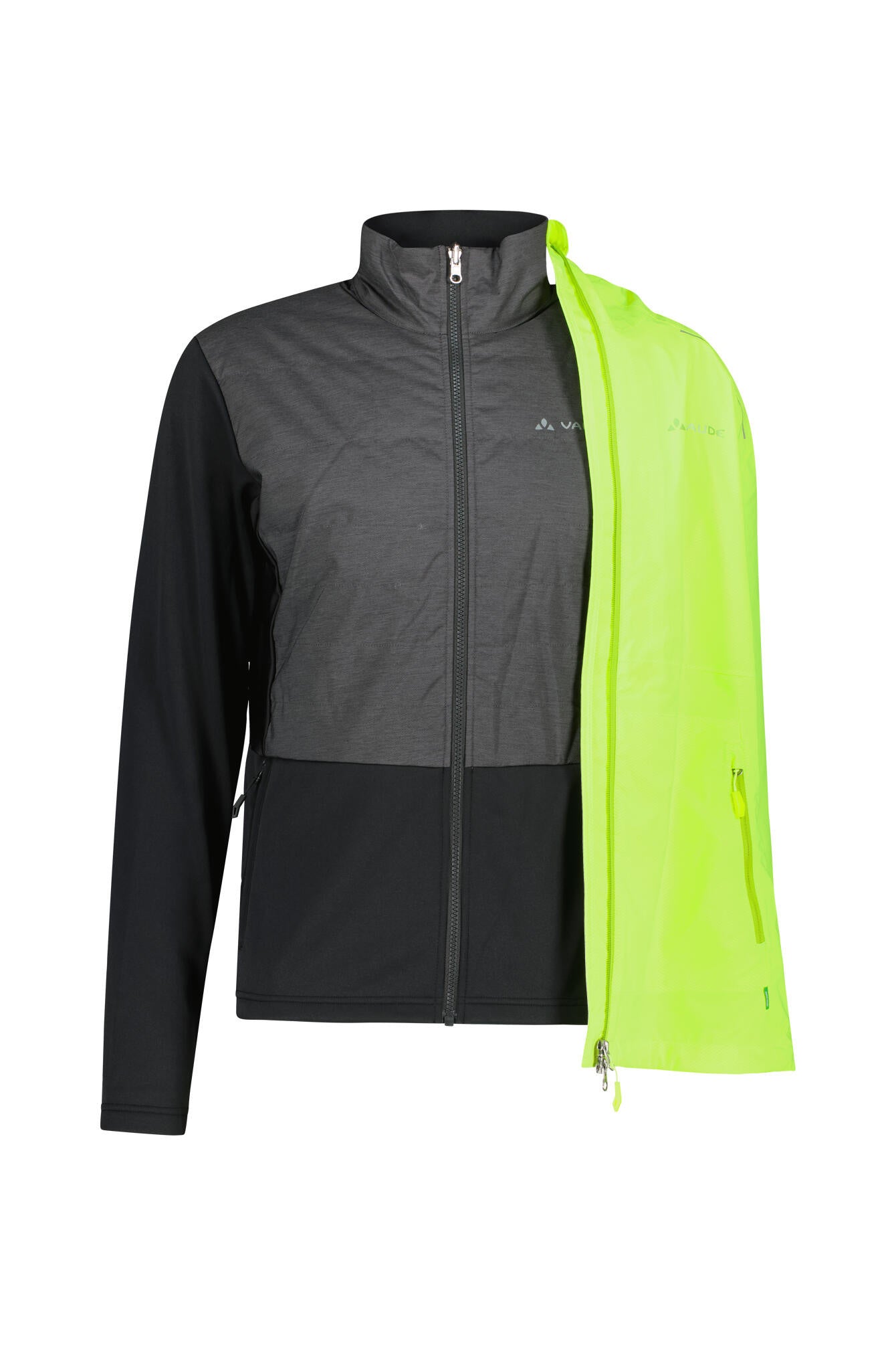 Fahrrad-Funktionsjacke - 295-neon yellow uni - Gelb