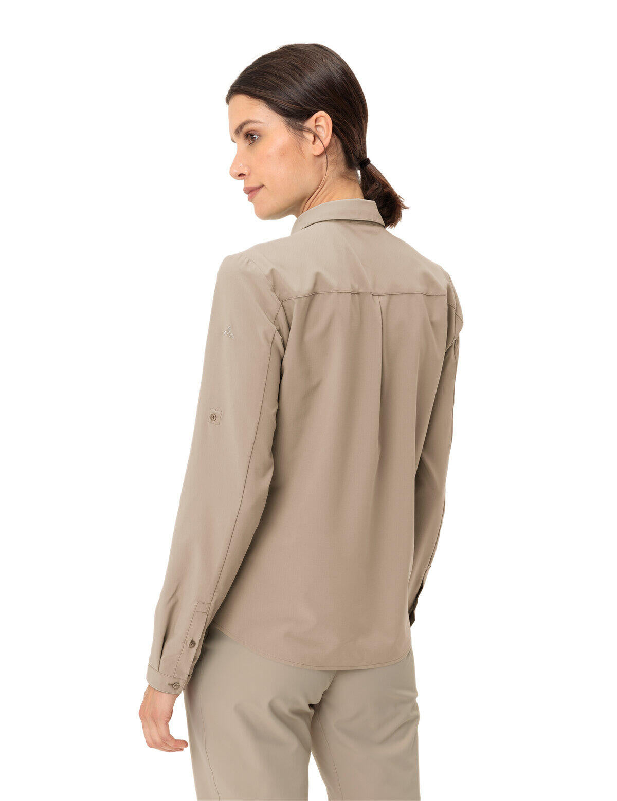 Leichte Funktionsbluse - 781-linen - Beige