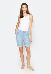 Jeans Shorts - 31-dark indigo - Blau